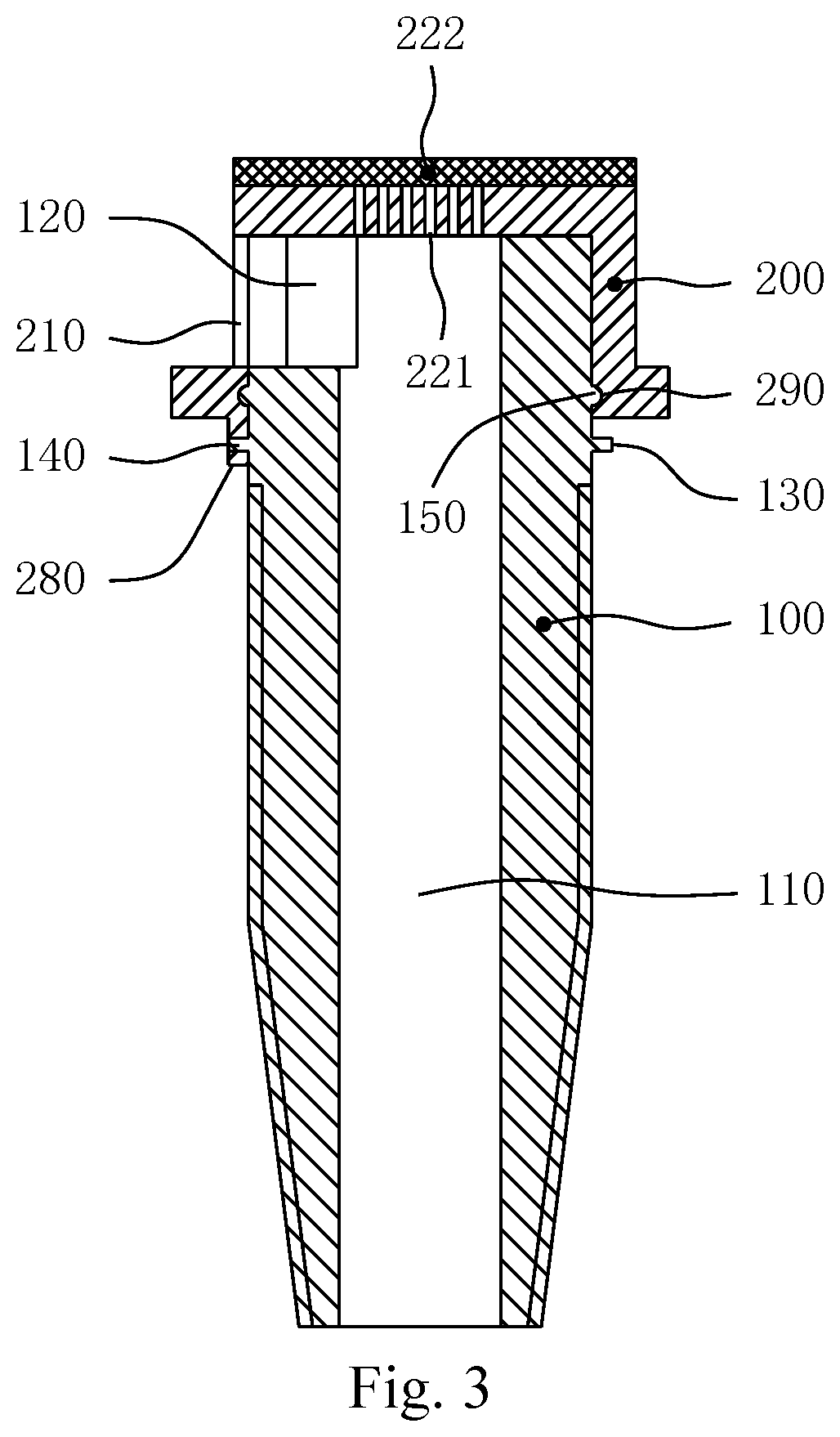 Patent US12496389 Figure 2 – Intraosseous pressure release screw