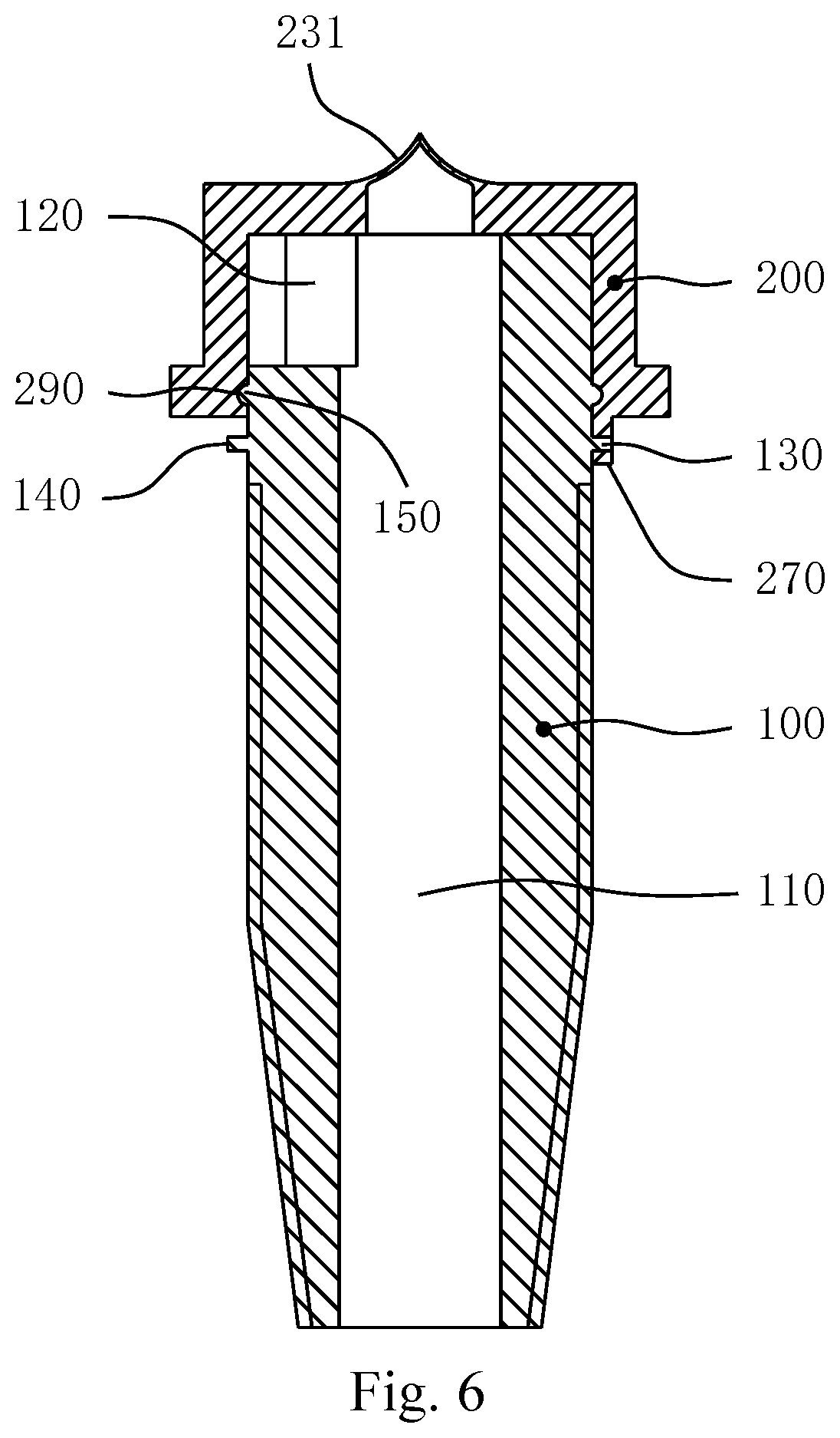 Patent US12496389 Figure 4 – Intraosseous pressure release screw