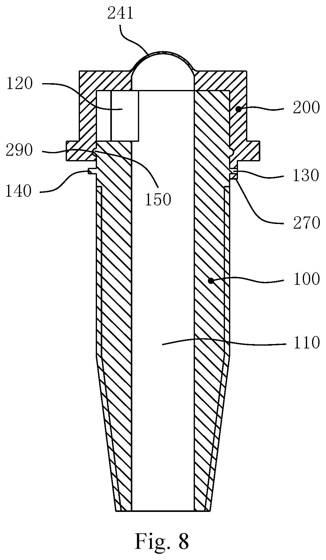 Patent US12496389 Figure 6 – Intraosseous pressure release screw