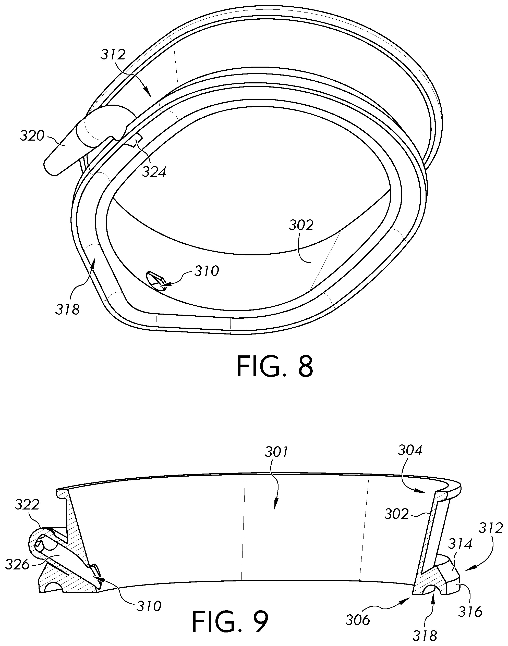 Patent US12496390 Figure 6 – Spill protection basin for surgeries