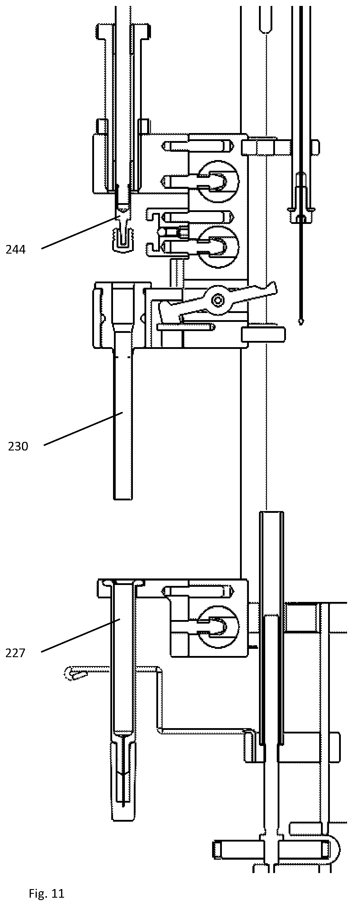 Patent US12496400 Figure 12 – Device and method for closing syringe bodies