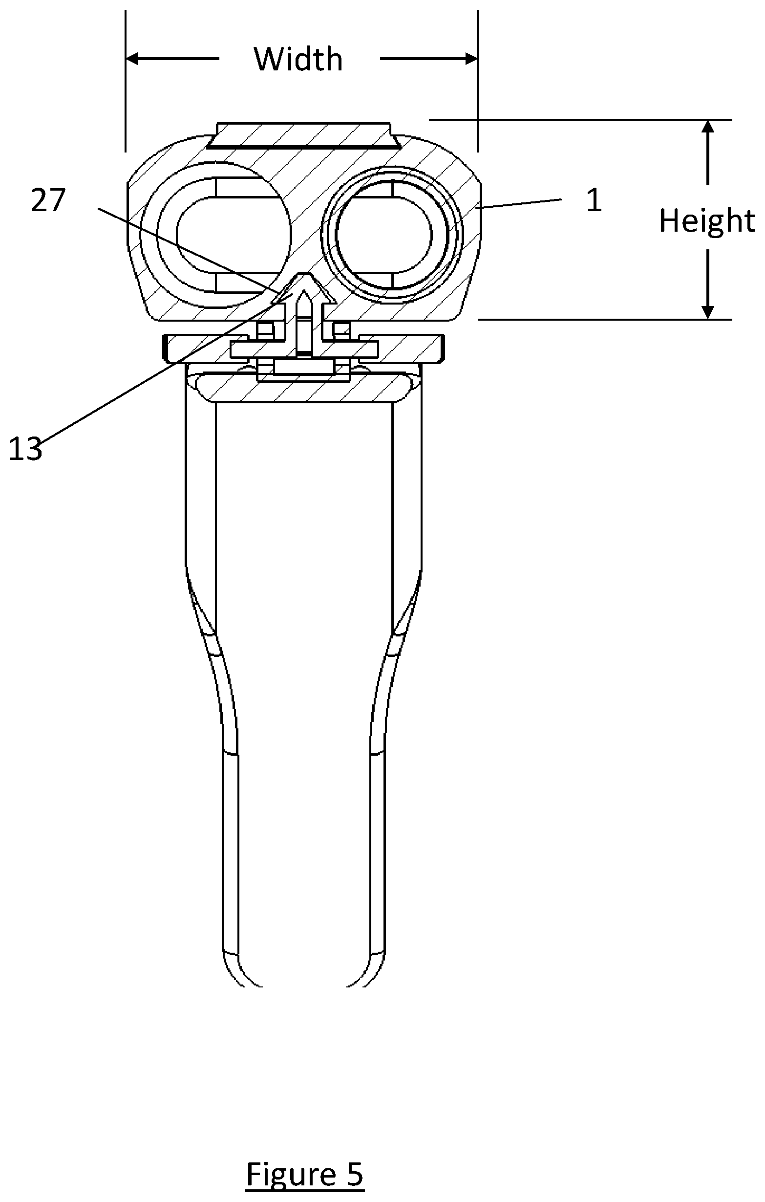 Patent US12496401 Figure 3 – Miniaturized wearable medication administration device