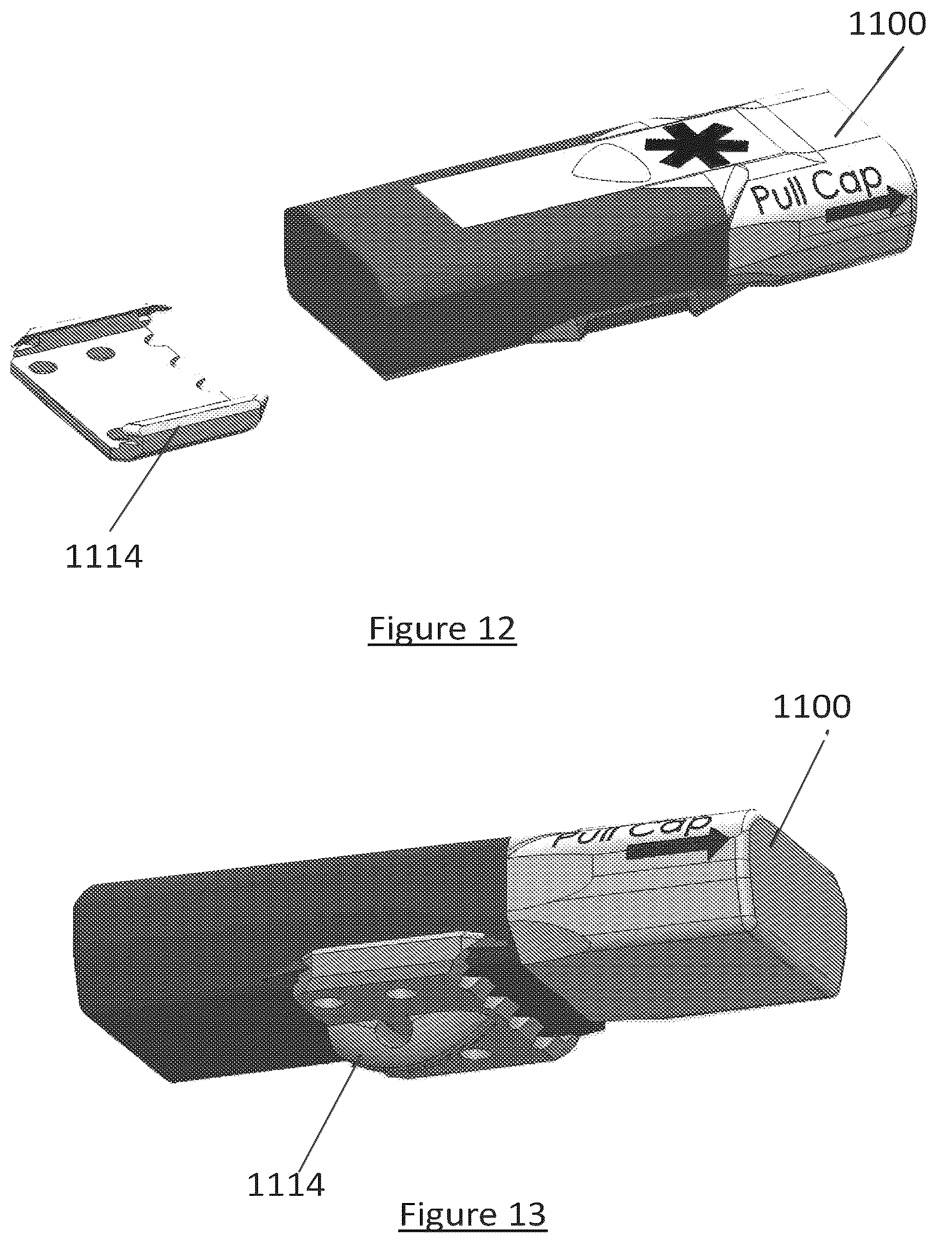 Patent US12496401 Figure 10 – Miniaturized wearable medication administration device