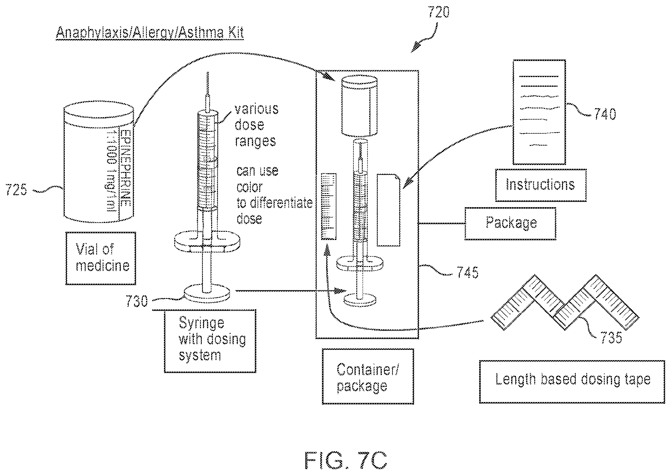 Patent US12496403 Figure 15 – Apparatuses, methods, and systems for delivering medication using medication kits