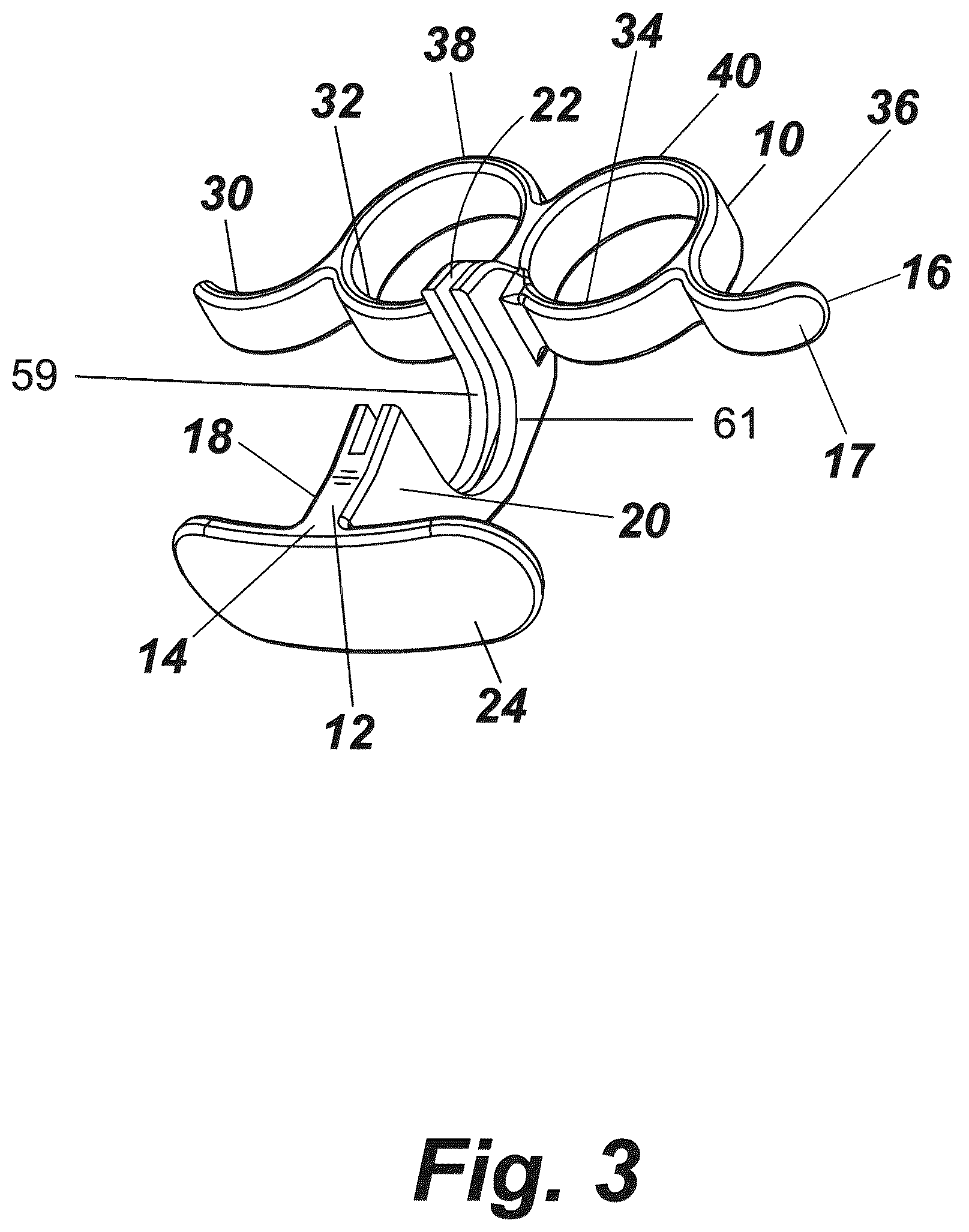 Patent US12496404 Figure 3 – Syringe hand grip adapter