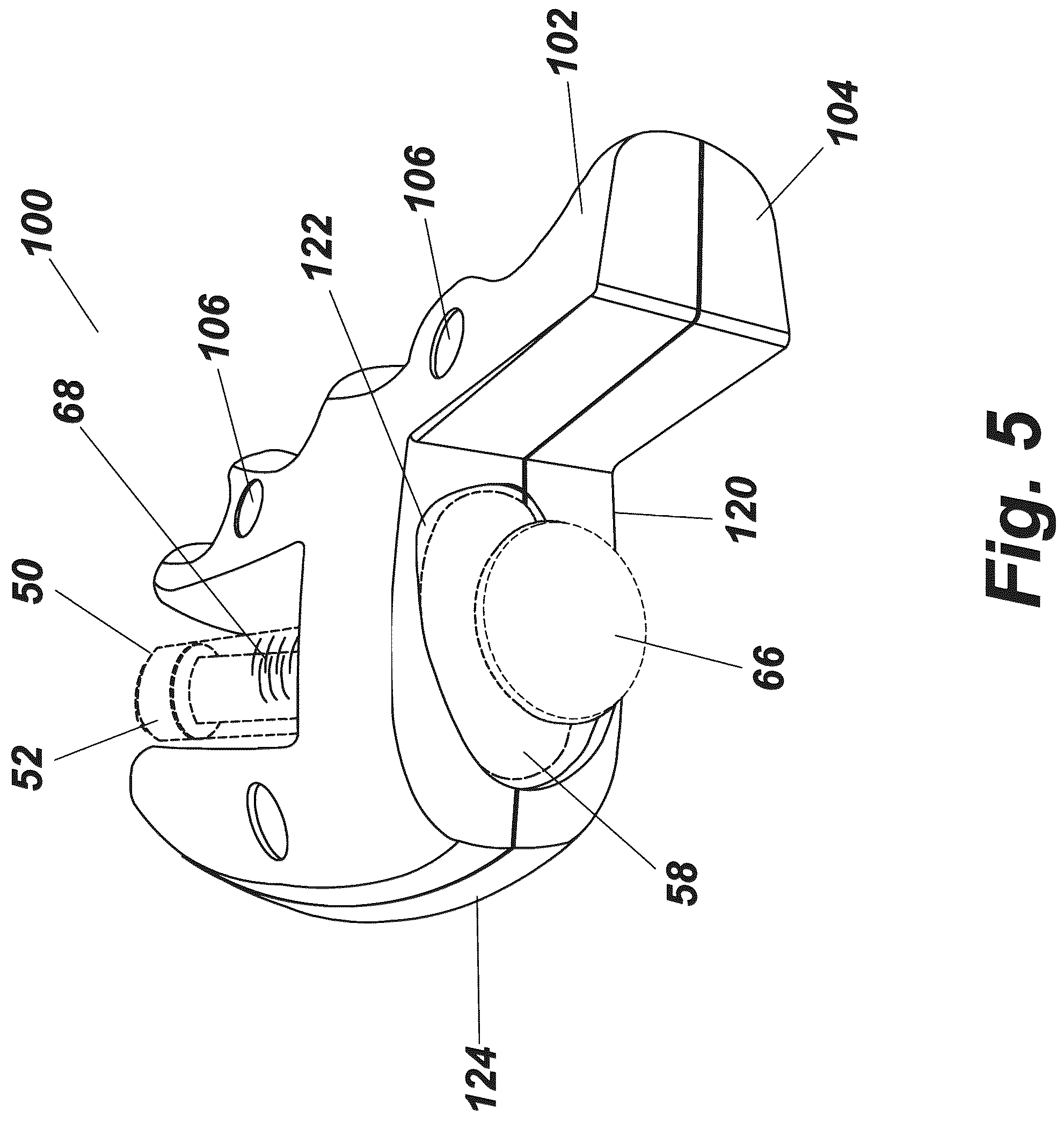 Patent US12496404 Figure 5 – Syringe hand grip adapter