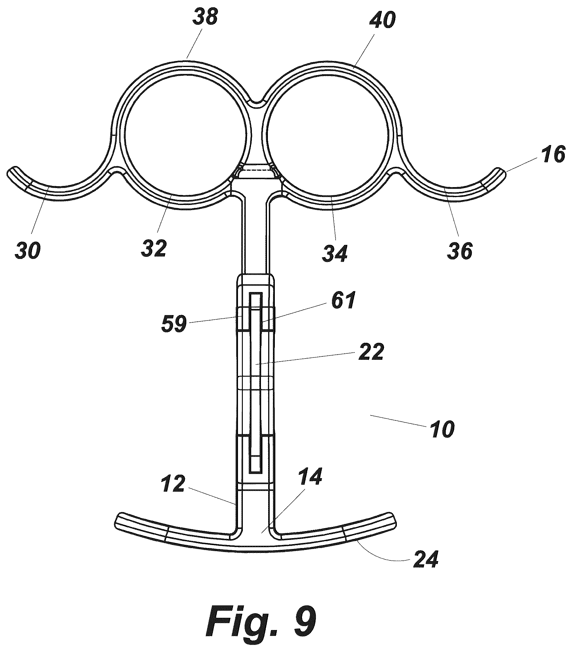 Patent US12496404 Figure 9 – Syringe hand grip adapter
