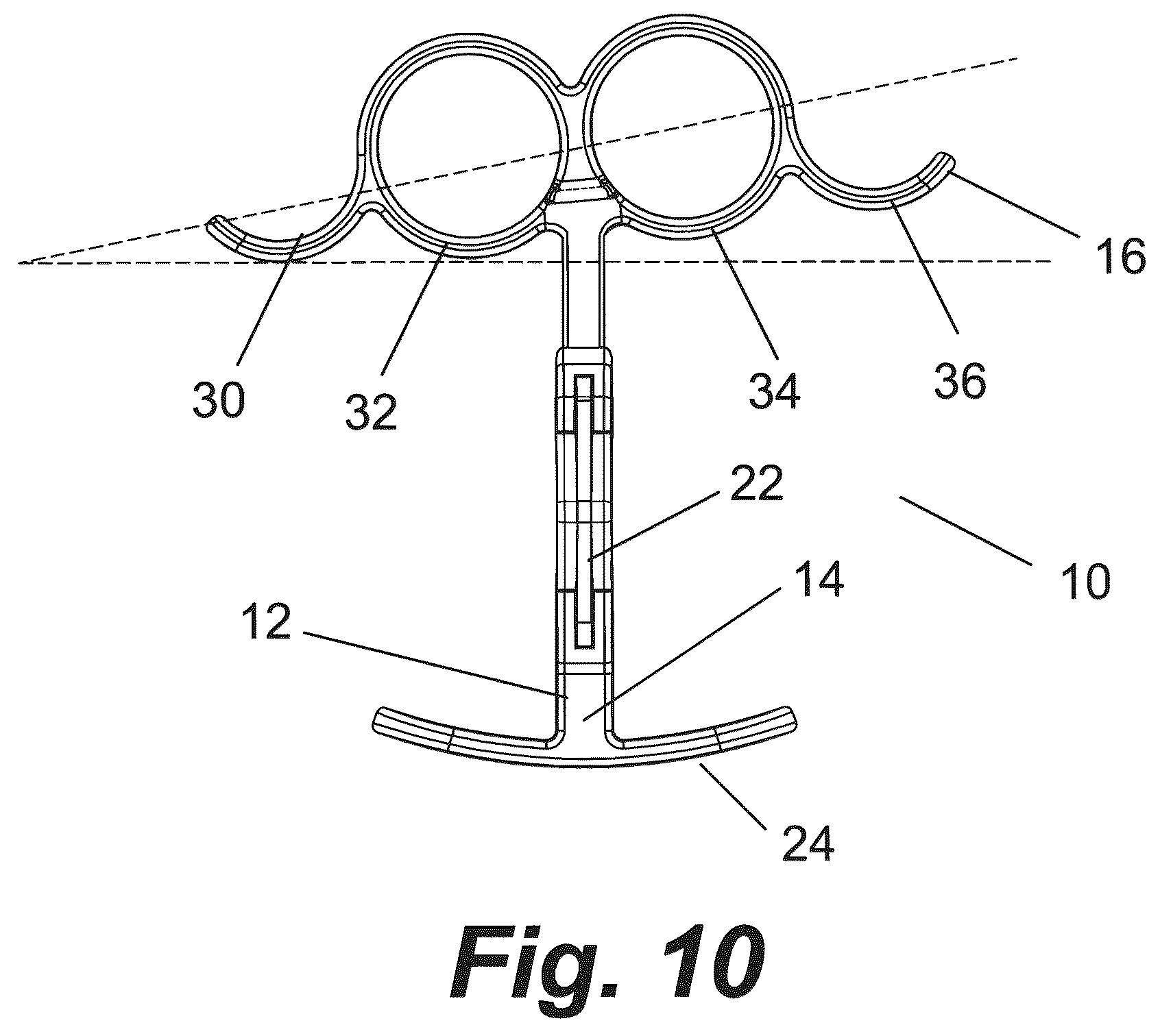 Patent US12496404 Figure 10 – Syringe hand grip adapter