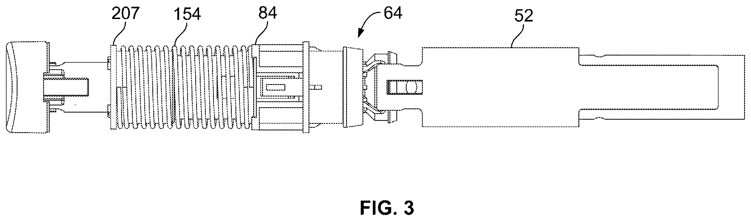 Patent US12496405 Figure 3 – Medicament delivery device with a locking mechanism