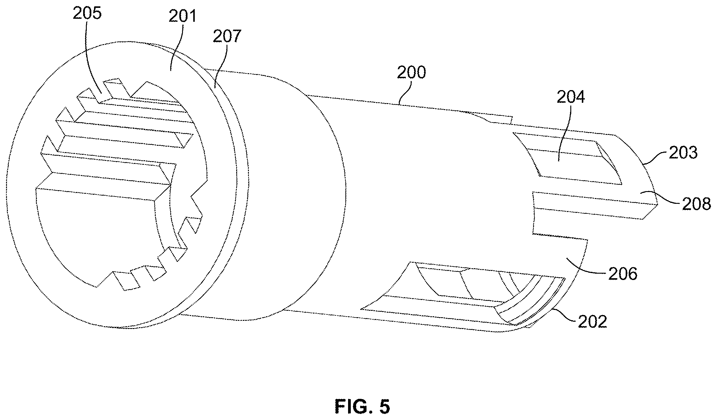 Patent US12496405 Figure 5 – Medicament delivery device with a locking mechanism