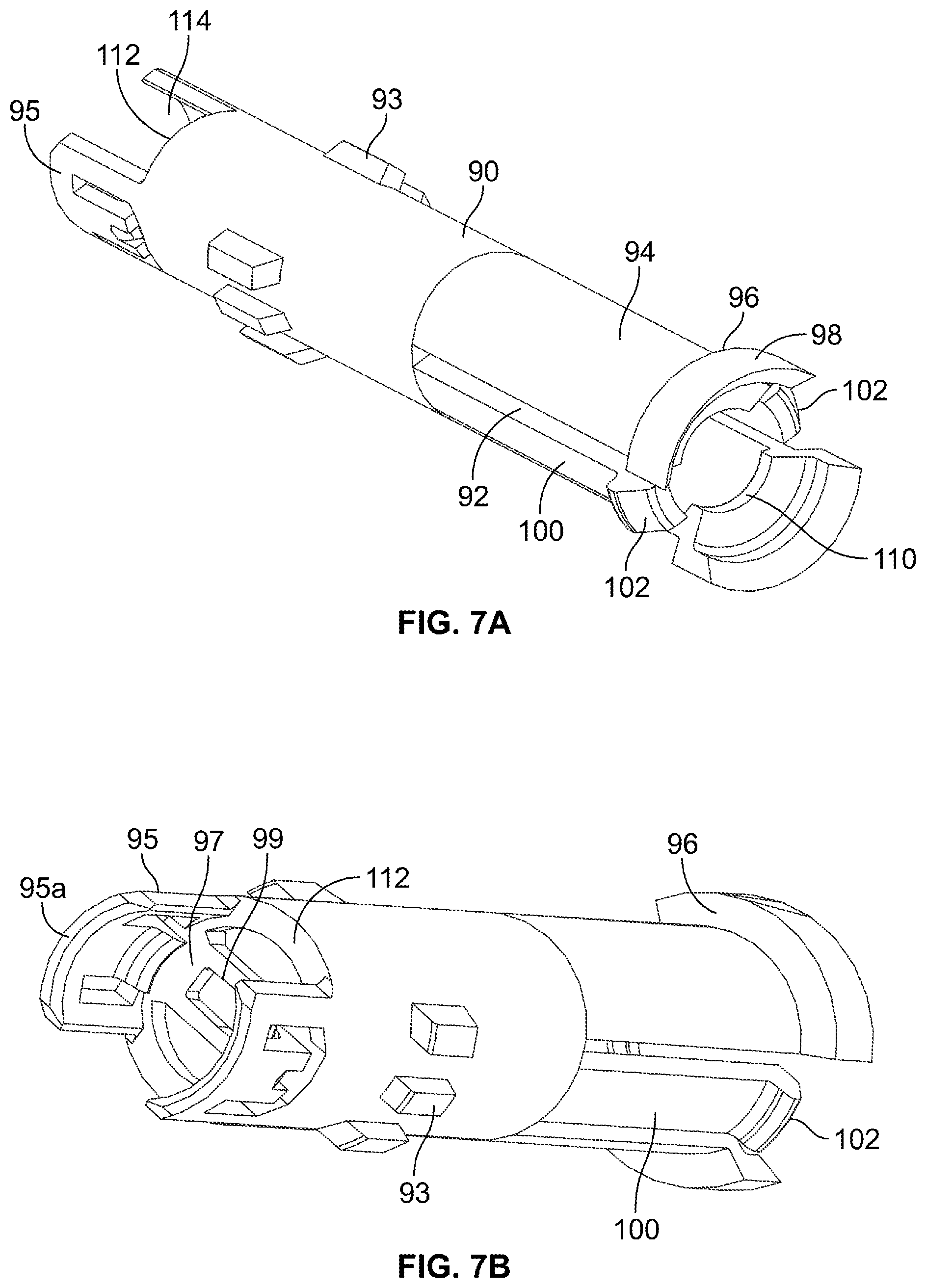 Patent US12496405 Figure 7 – Medicament delivery device with a locking mechanism