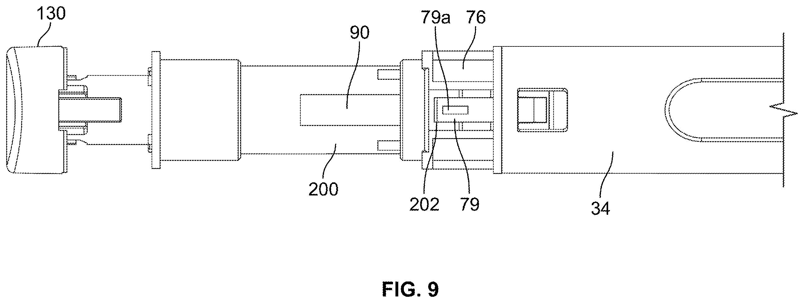Patent US12496405 Figure 9 – Medicament delivery device with a locking mechanism