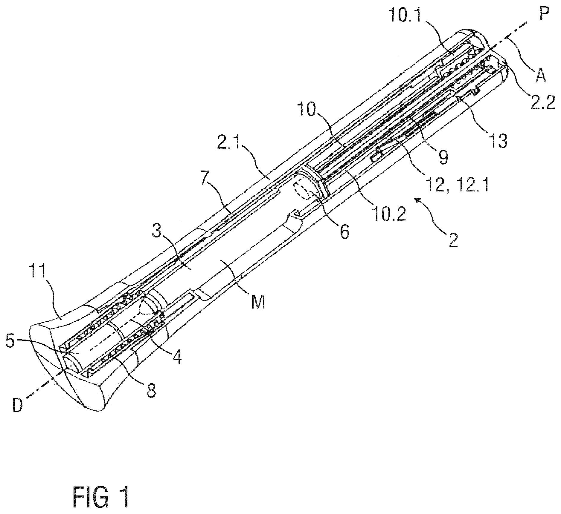 Patent US12496408 Figure 1 – Drug delivery device