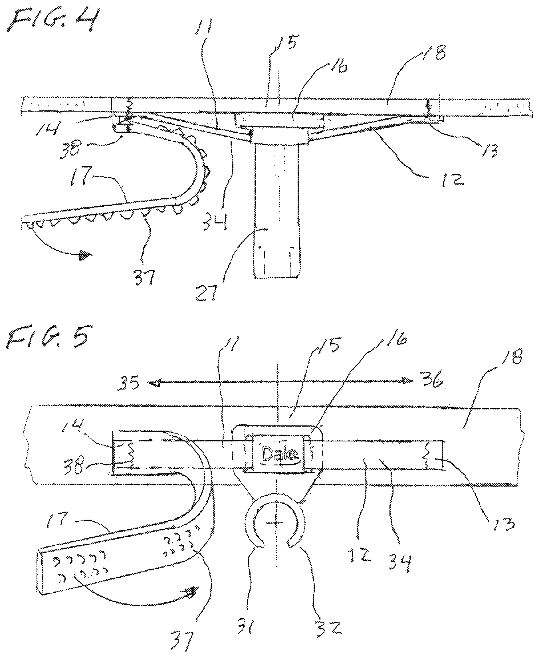 Patent US12496417 Figure 4 – Endotracheal tube positioning mechanism
