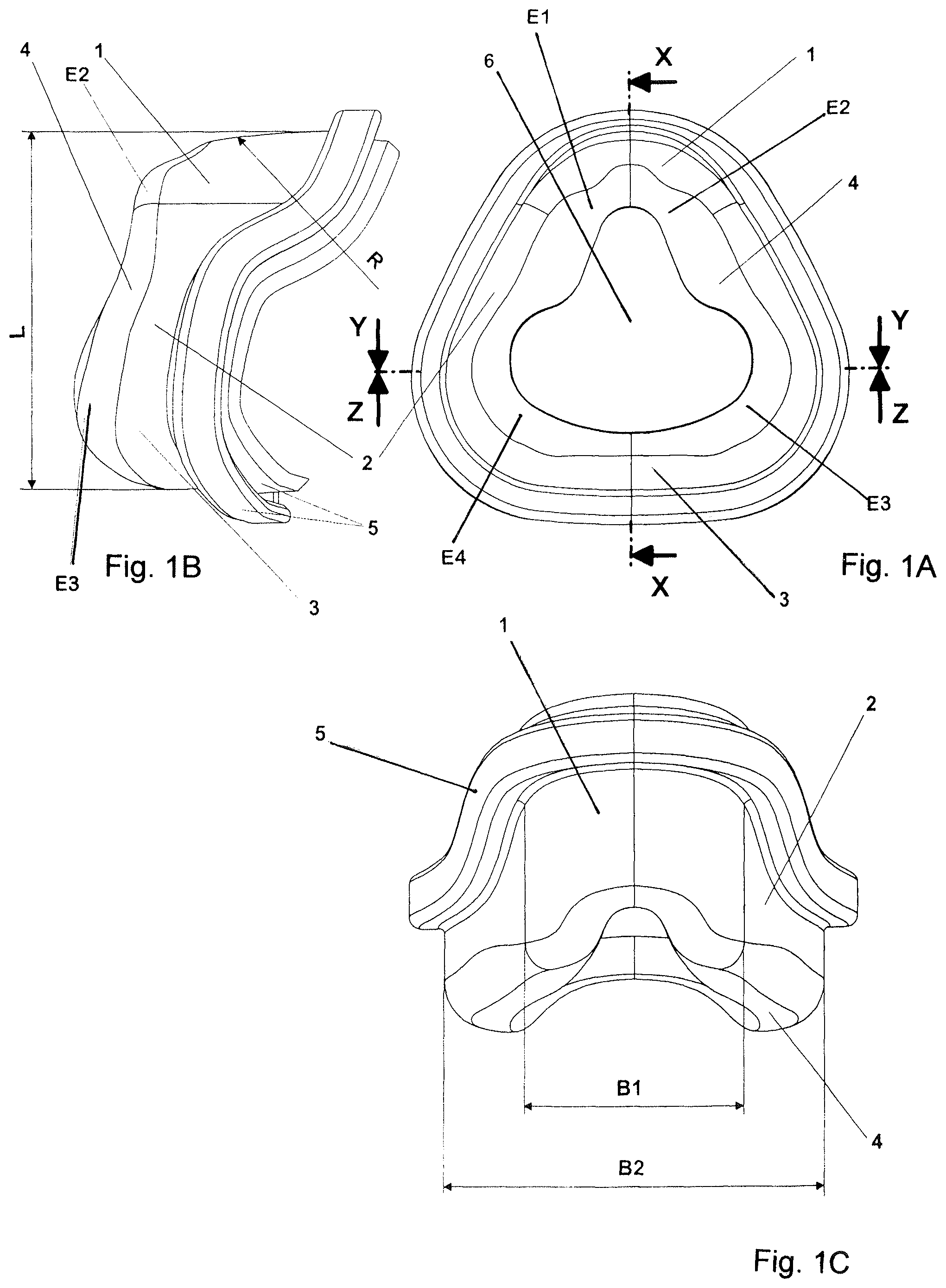 Patent US12496418 Figure 1 – Mask bead for a patient interface