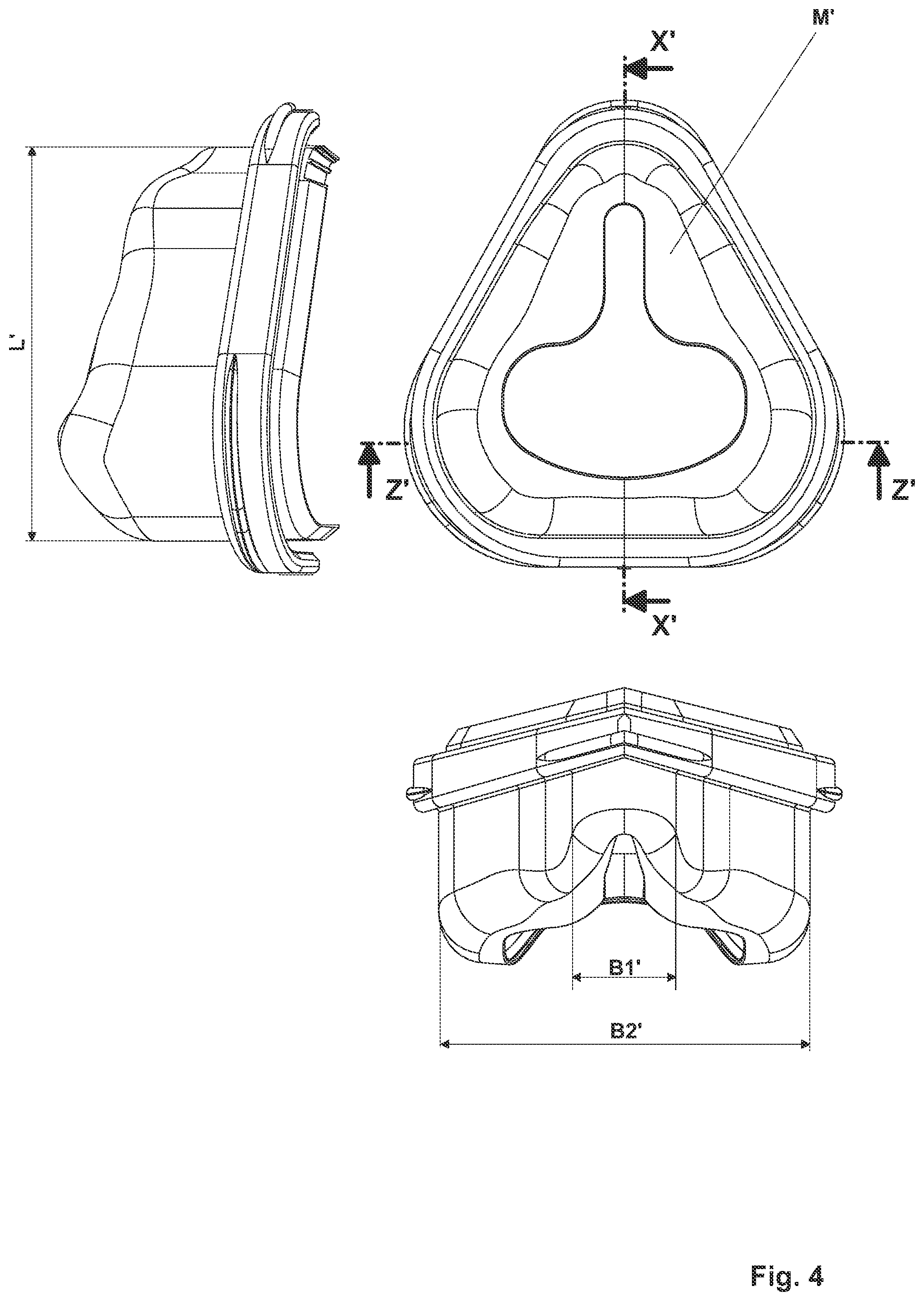 Patent US12496418 Figure 4 – Mask bead for a patient interface