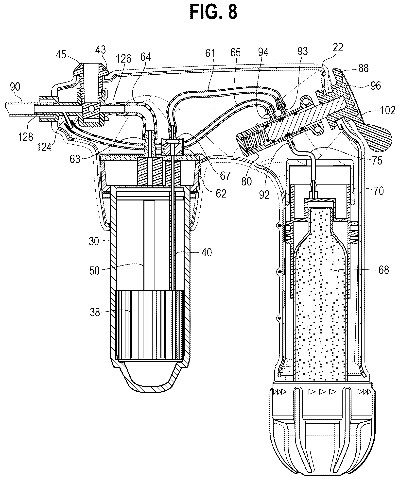 Patent US12496429 Figure 6 – Systems and methods for delivering pressurized fluid to a target site alone or in conjunction with therapeutic agents