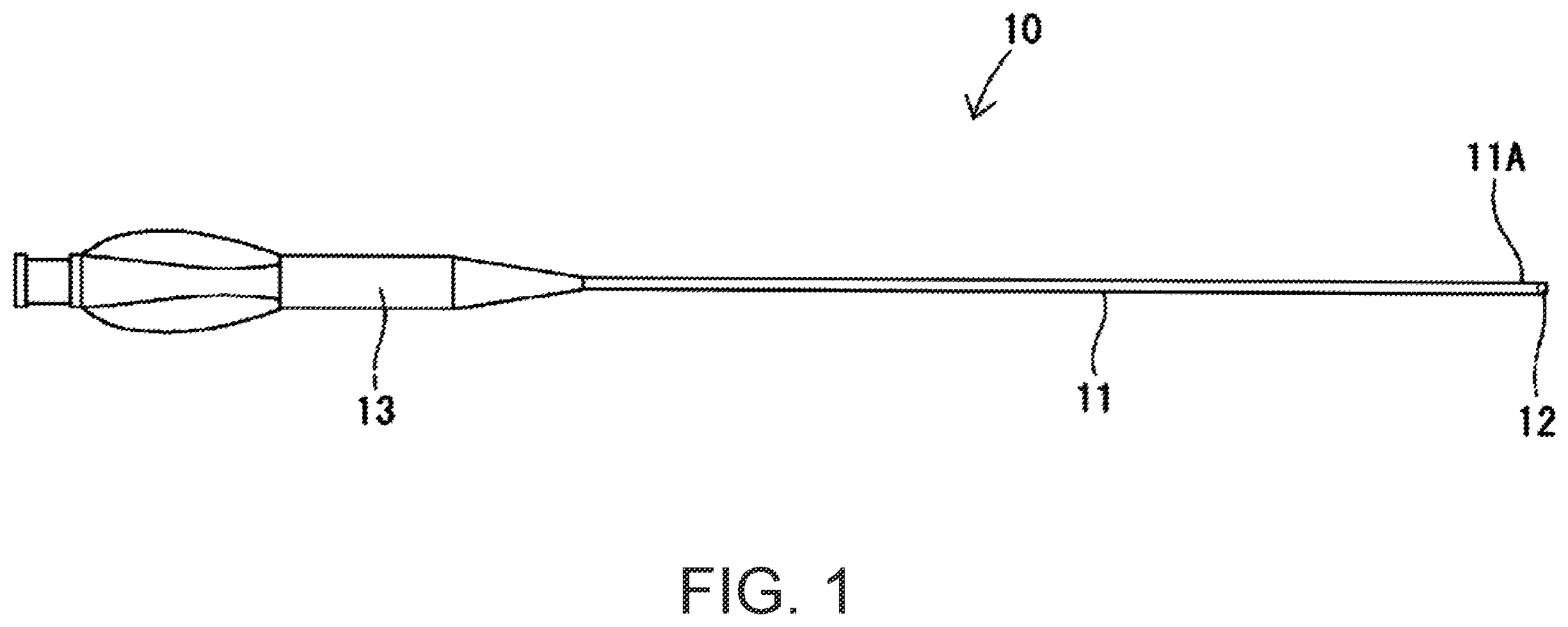 Patent US12496430 Figure 1 – Rotation transmission structure, catheter, and guide wire