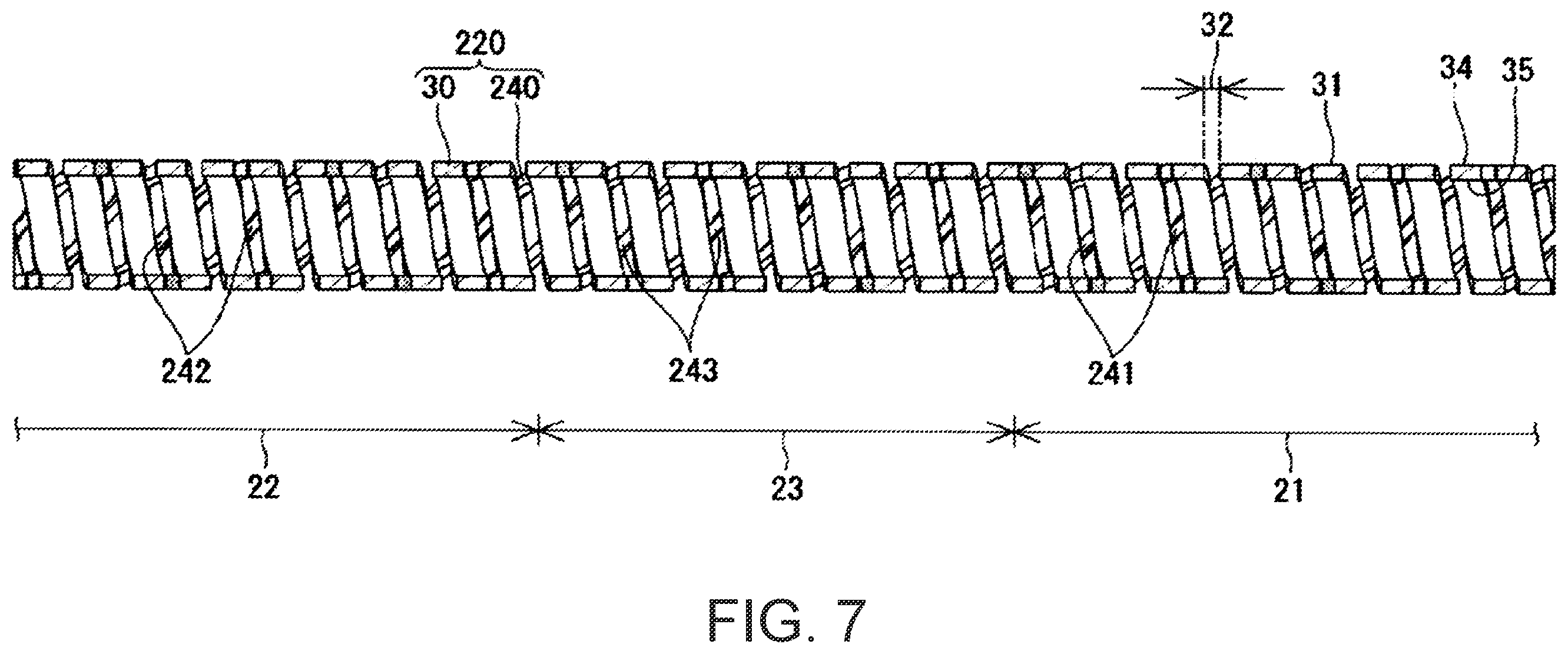 Patent US12496430 Figure 7 – Rotation transmission structure, catheter, and guide wire