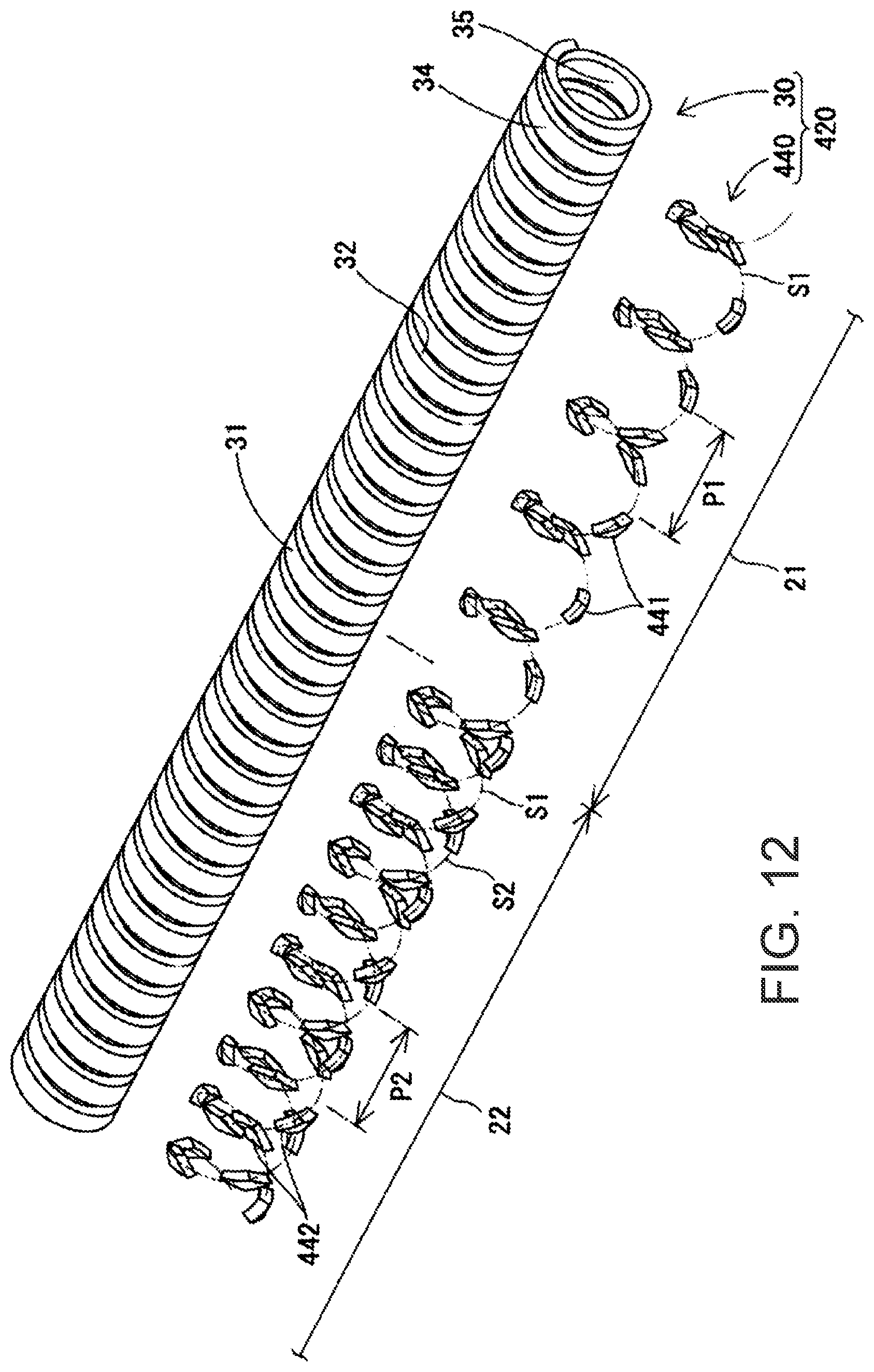 Patent US12496430 Figure 12 – Rotation transmission structure, catheter, and guide wire