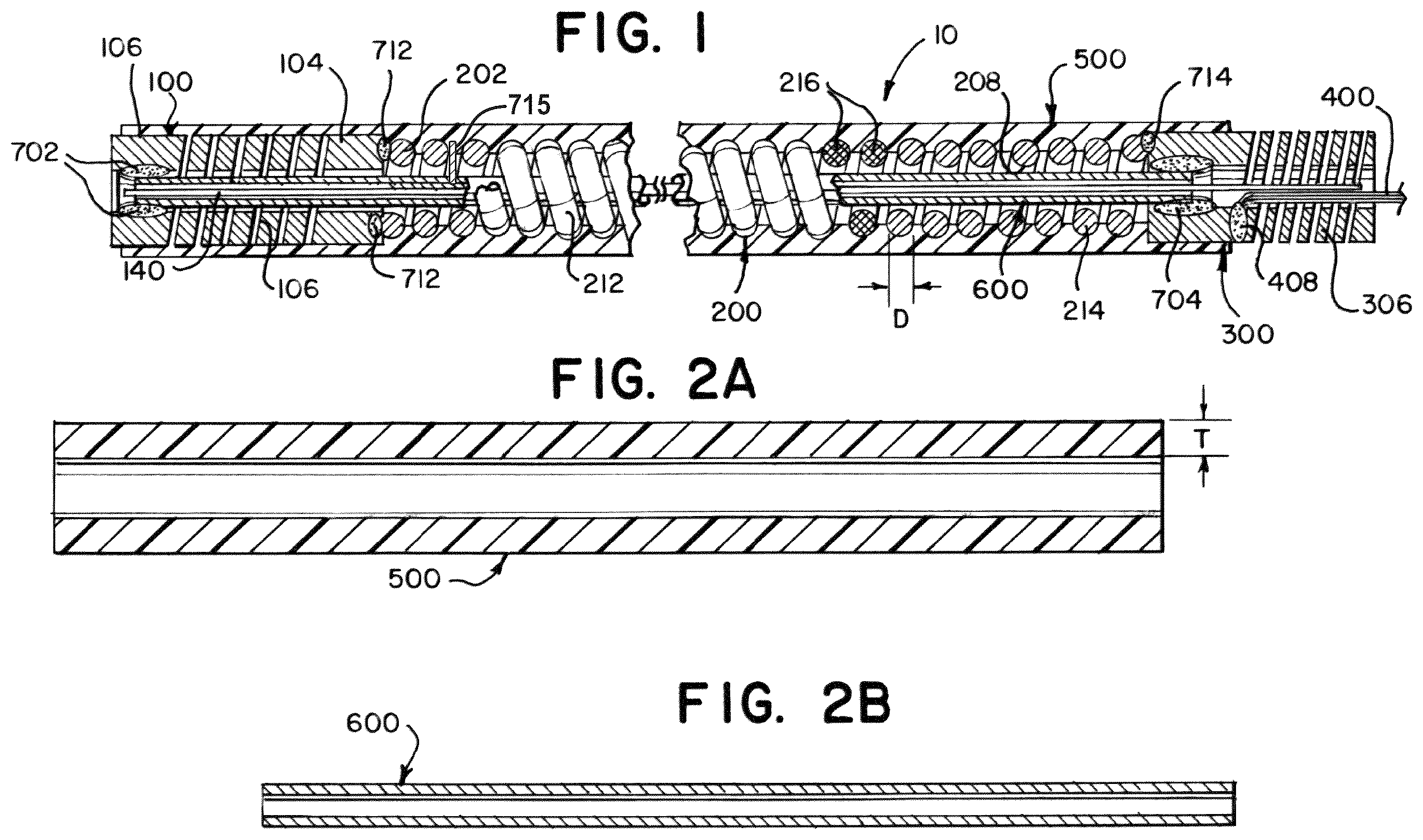 Patent US12496431 Figure 1 – Medical device delivery member with flexible stretch resistant distal portion