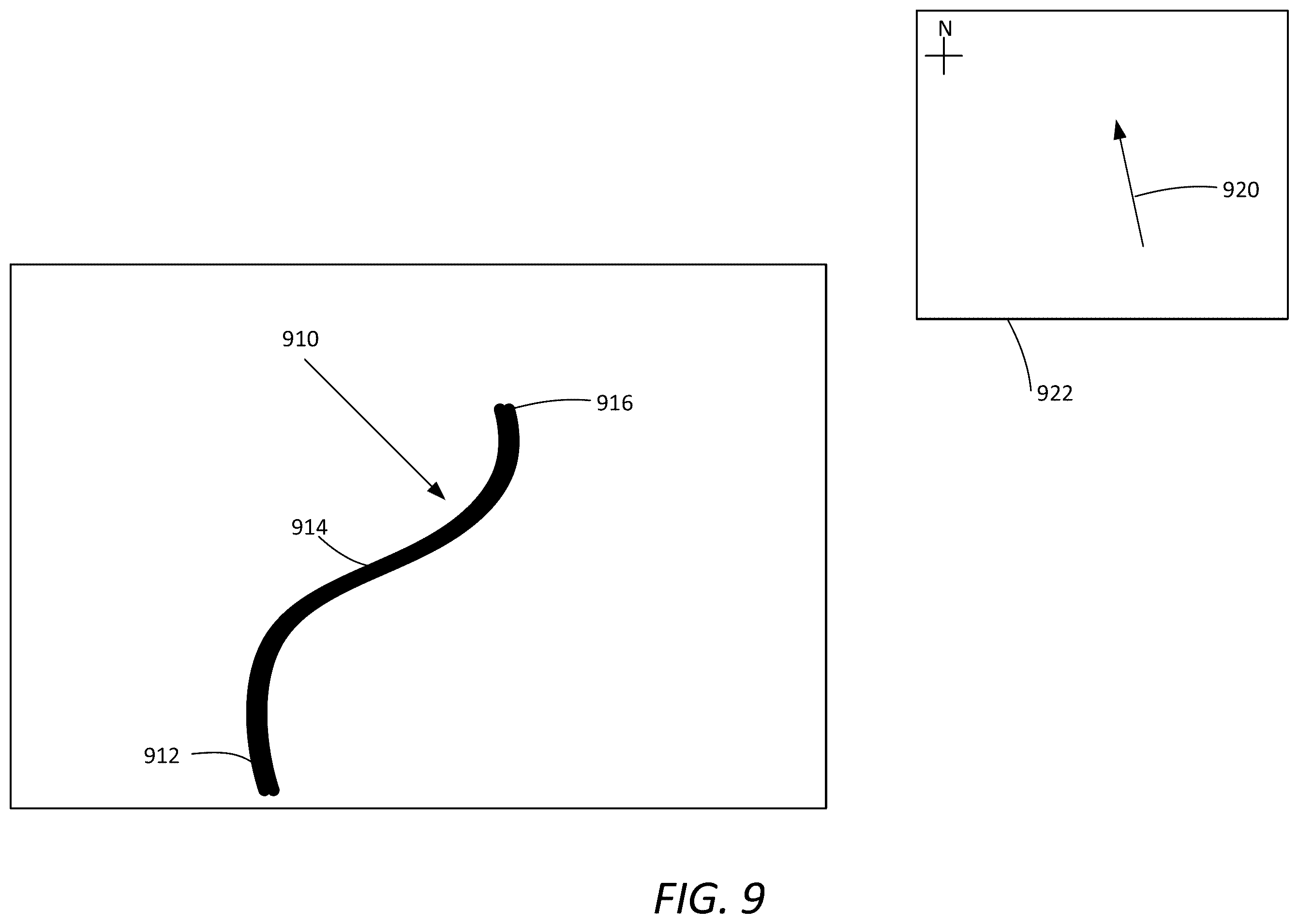 Patent US12496432 Figure 15 – Detection of catheter location, orientation, and movement direction