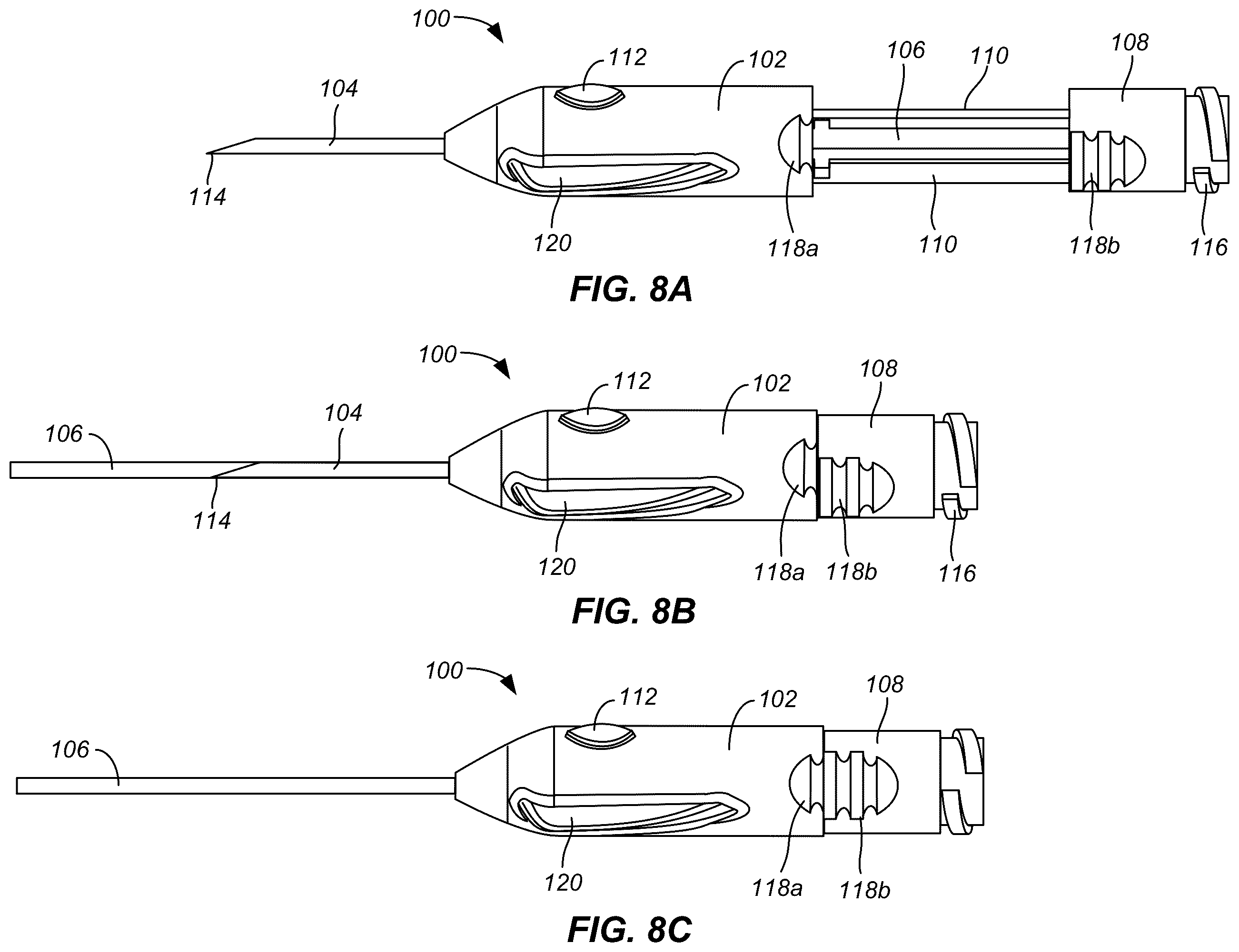 Patent US12496434 Figure 6 – Retractable needle catheter delivery apparatus