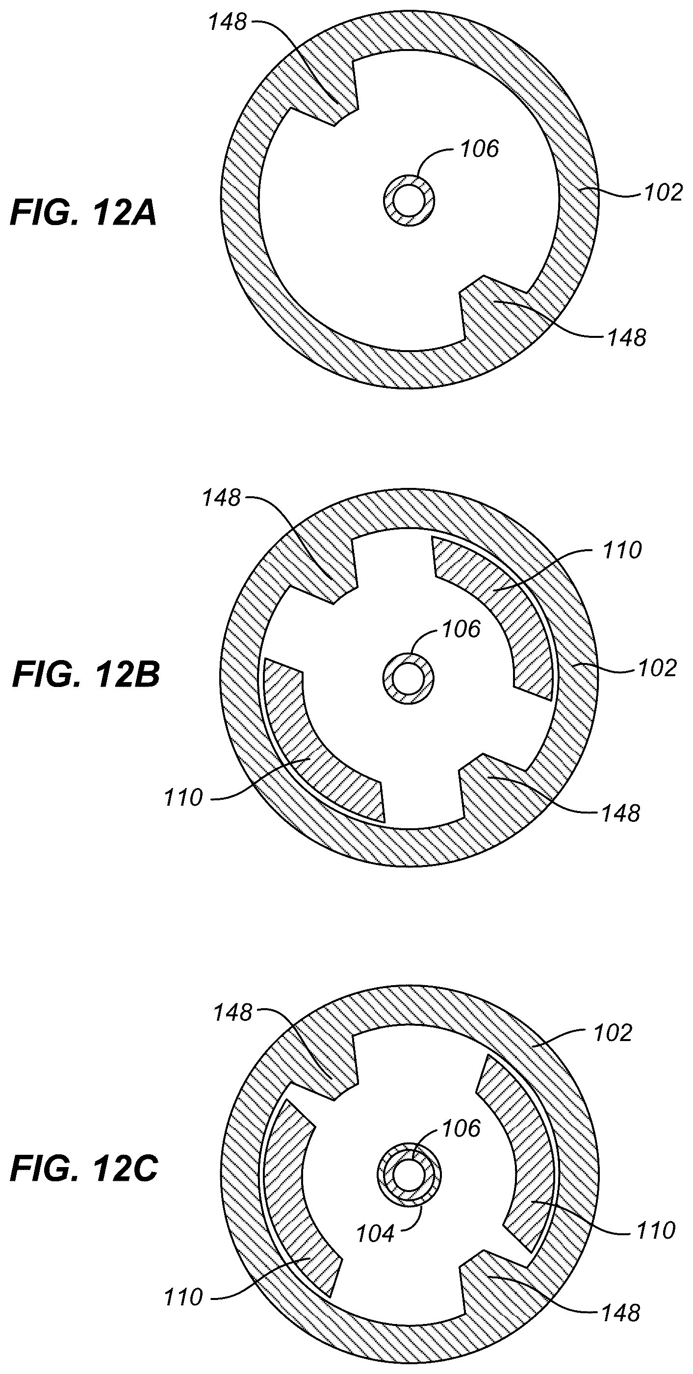 Patent US12496434 Figure 12 – Retractable needle catheter delivery apparatus
