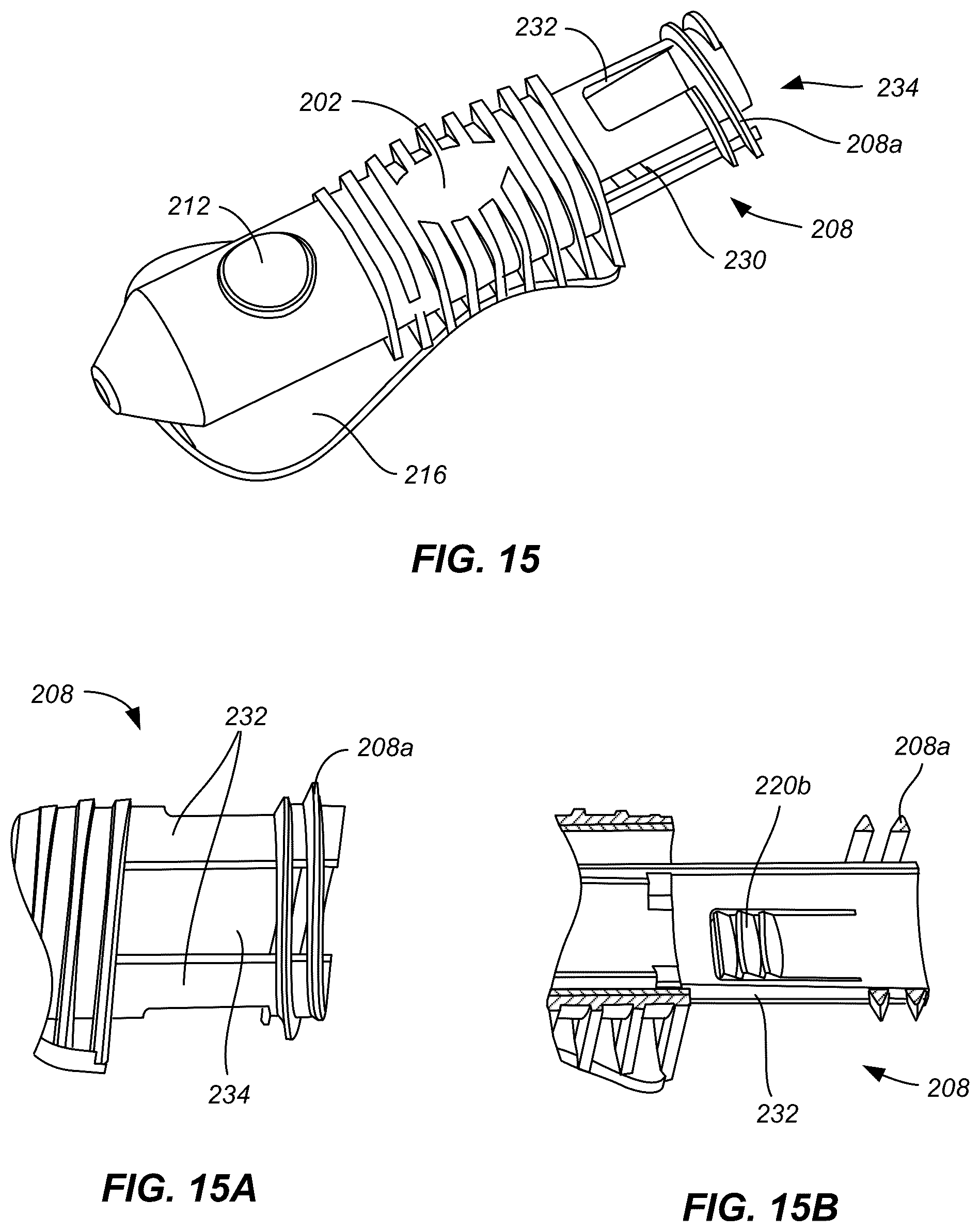 Patent US12496434 Figure 15 – Retractable needle catheter delivery apparatus