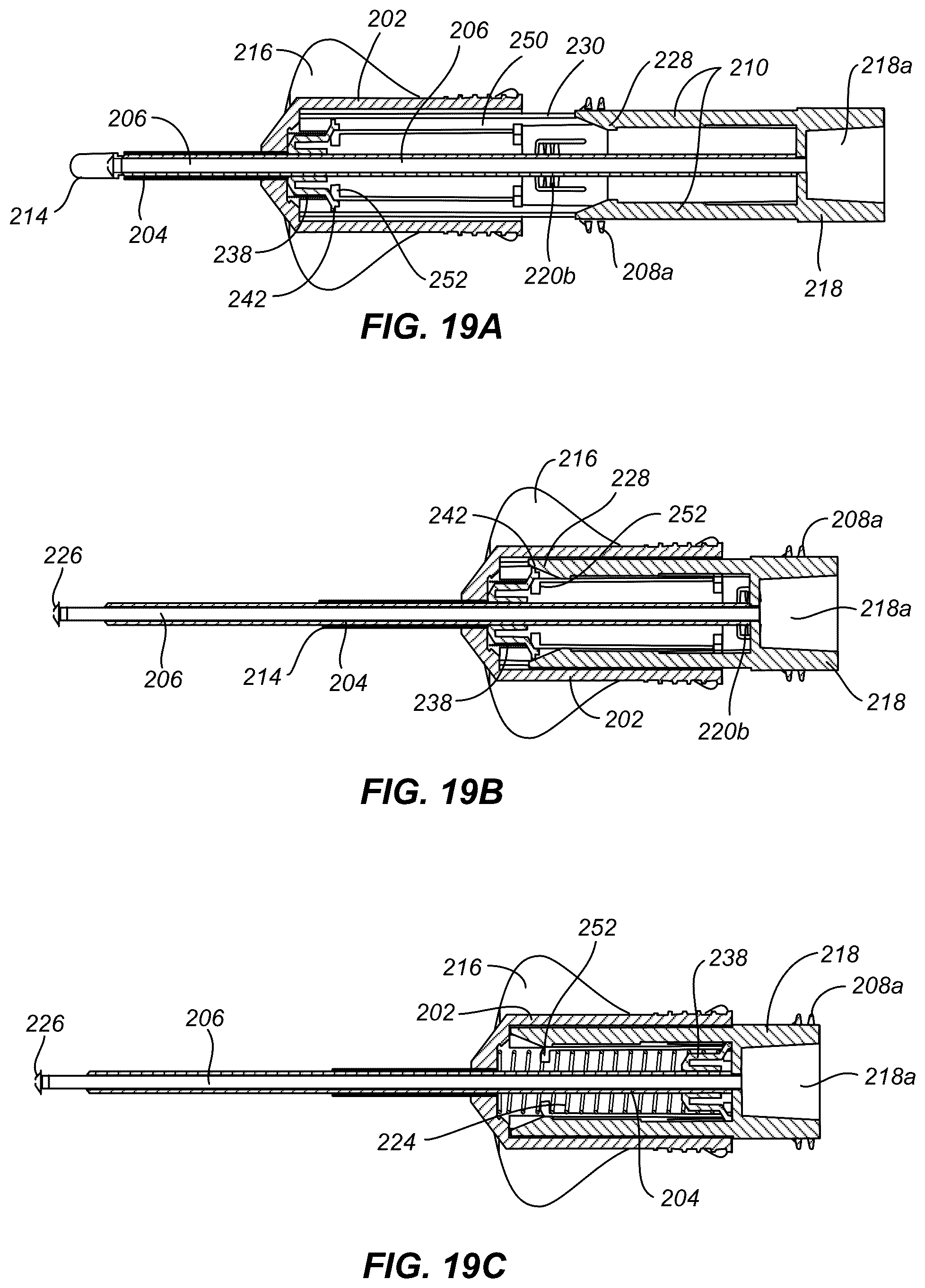 Patent US12496434 Figure 18 – Retractable needle catheter delivery apparatus