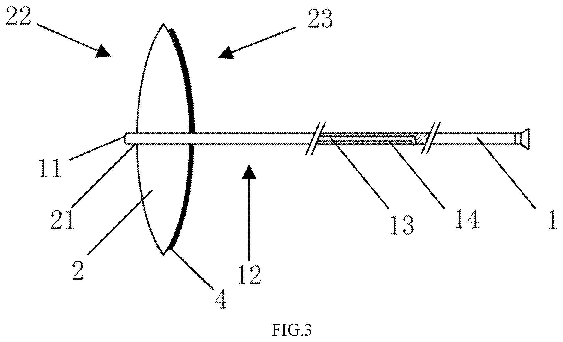 Patent US12496435 Figure 3 – Balloon device and a medical device comprising it
