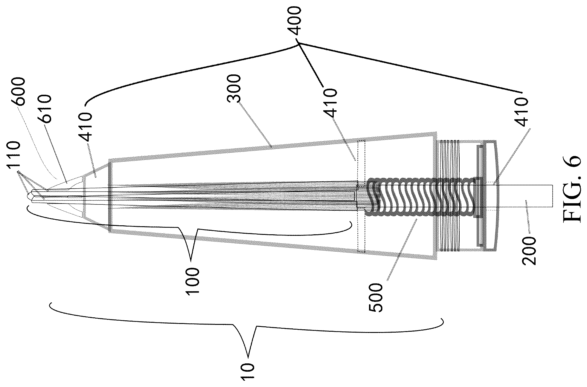 Patent US12496437 Figure 4 – Tattoo practice device and operation pen using the same