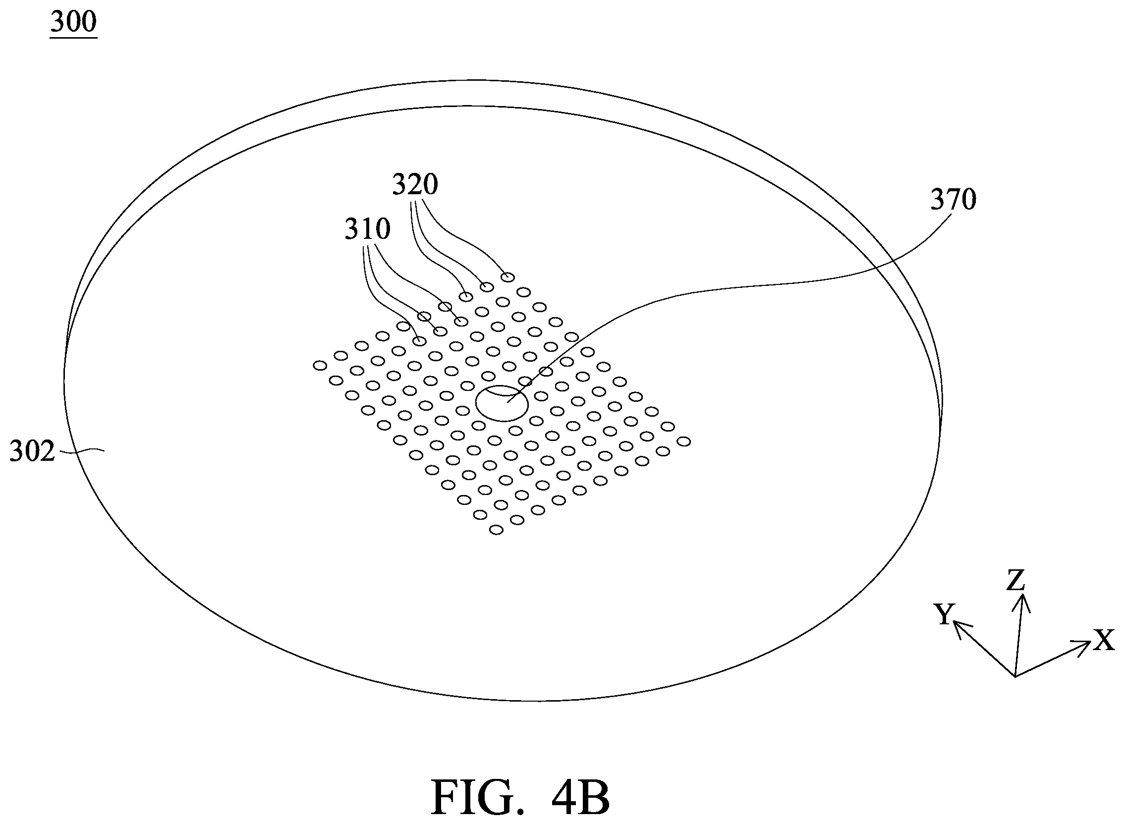 Patent US12496442 Figure 5 – Microneedle electroporation device