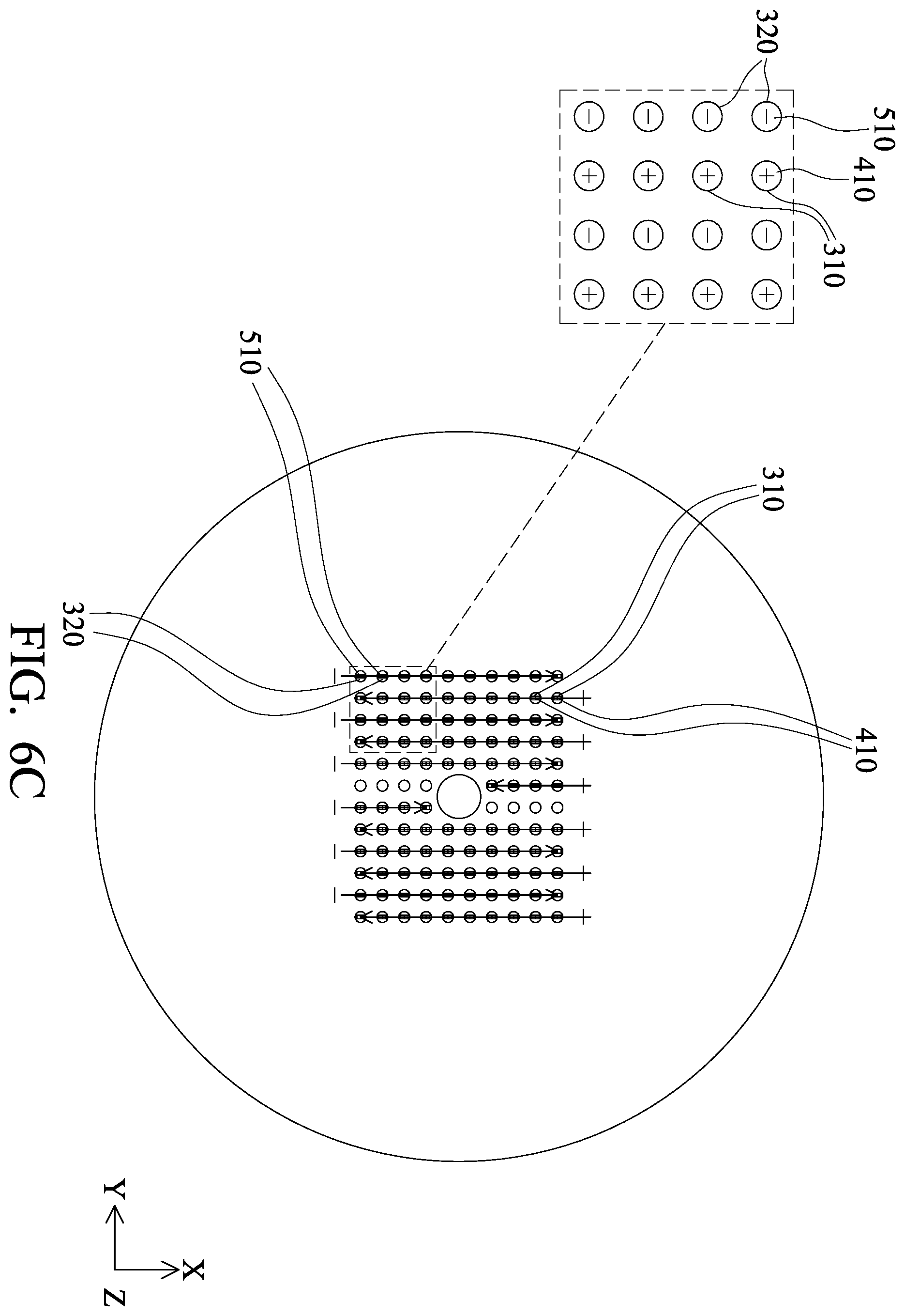 Patent US12496442 Figure 10 – Microneedle electroporation device