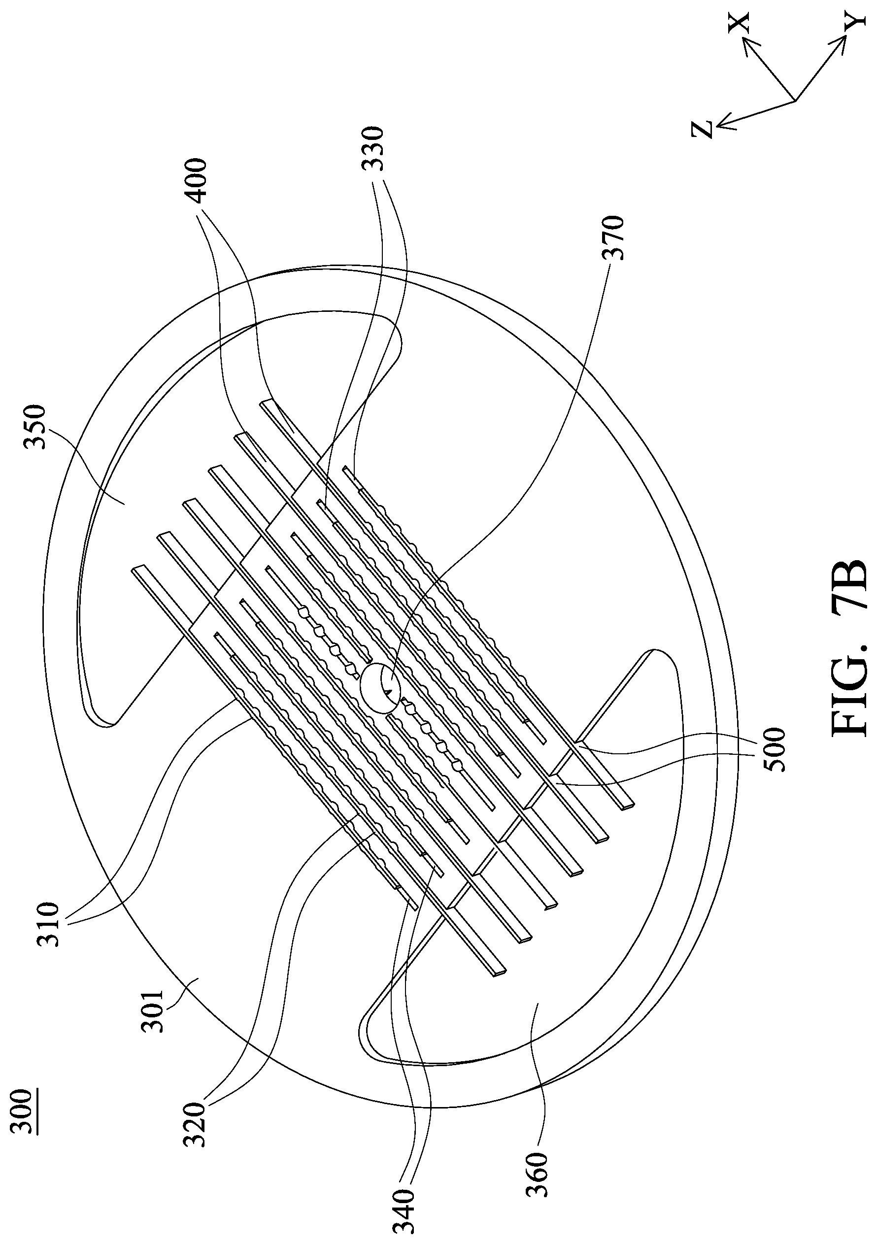 Patent US12496442 Figure 12 – Microneedle electroporation device