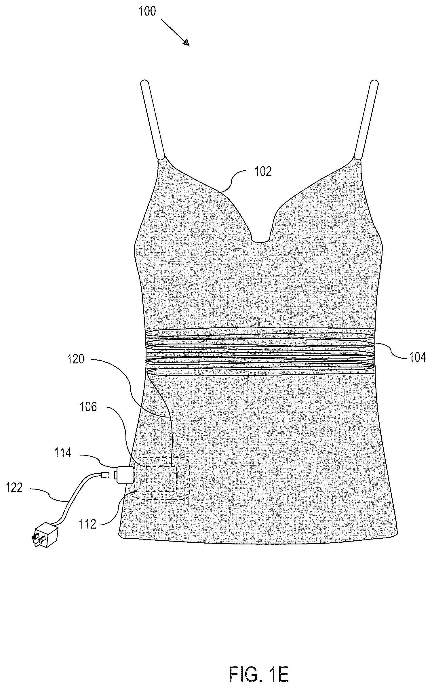 Patent US12496455 Figure 5 – Wearable, non-invasive therapy device