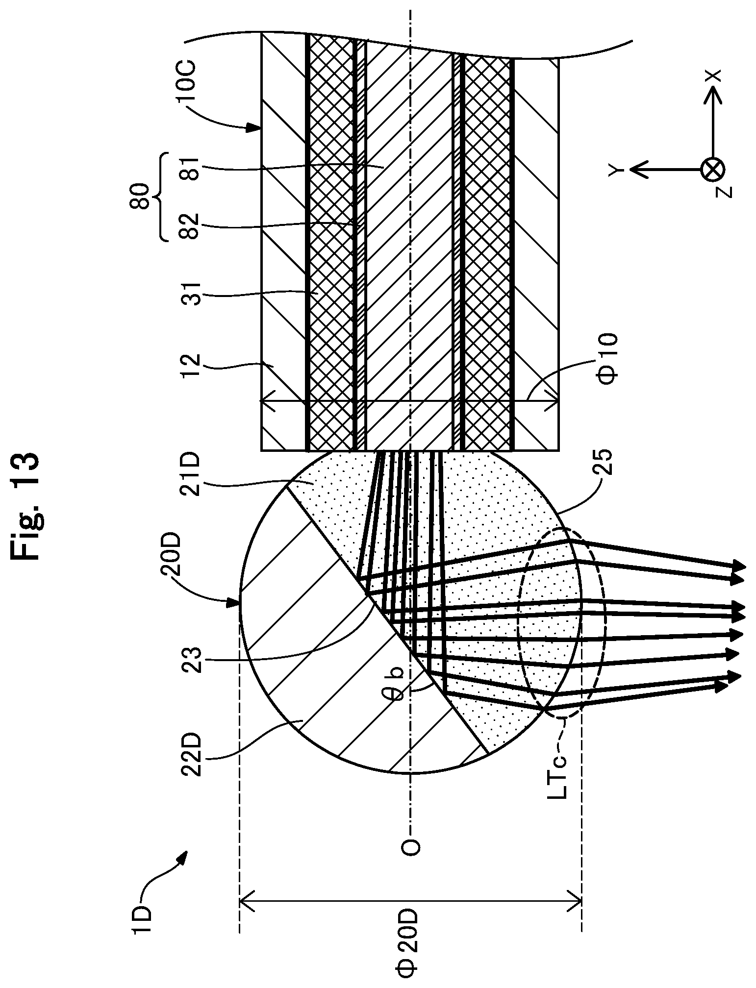 Patent US12496459 Figure 13 – Light irradiation device and light irradiation system