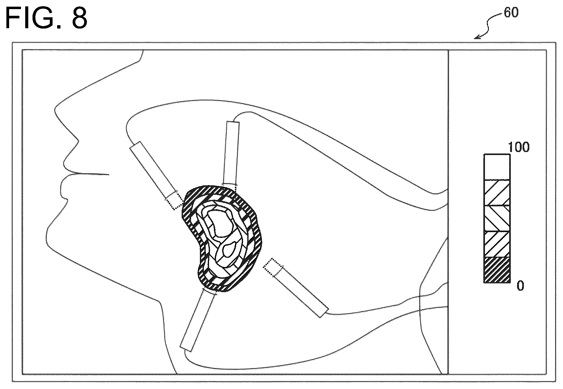 Patent US12496461 Figure 6 – Treatment support system and treatment support device