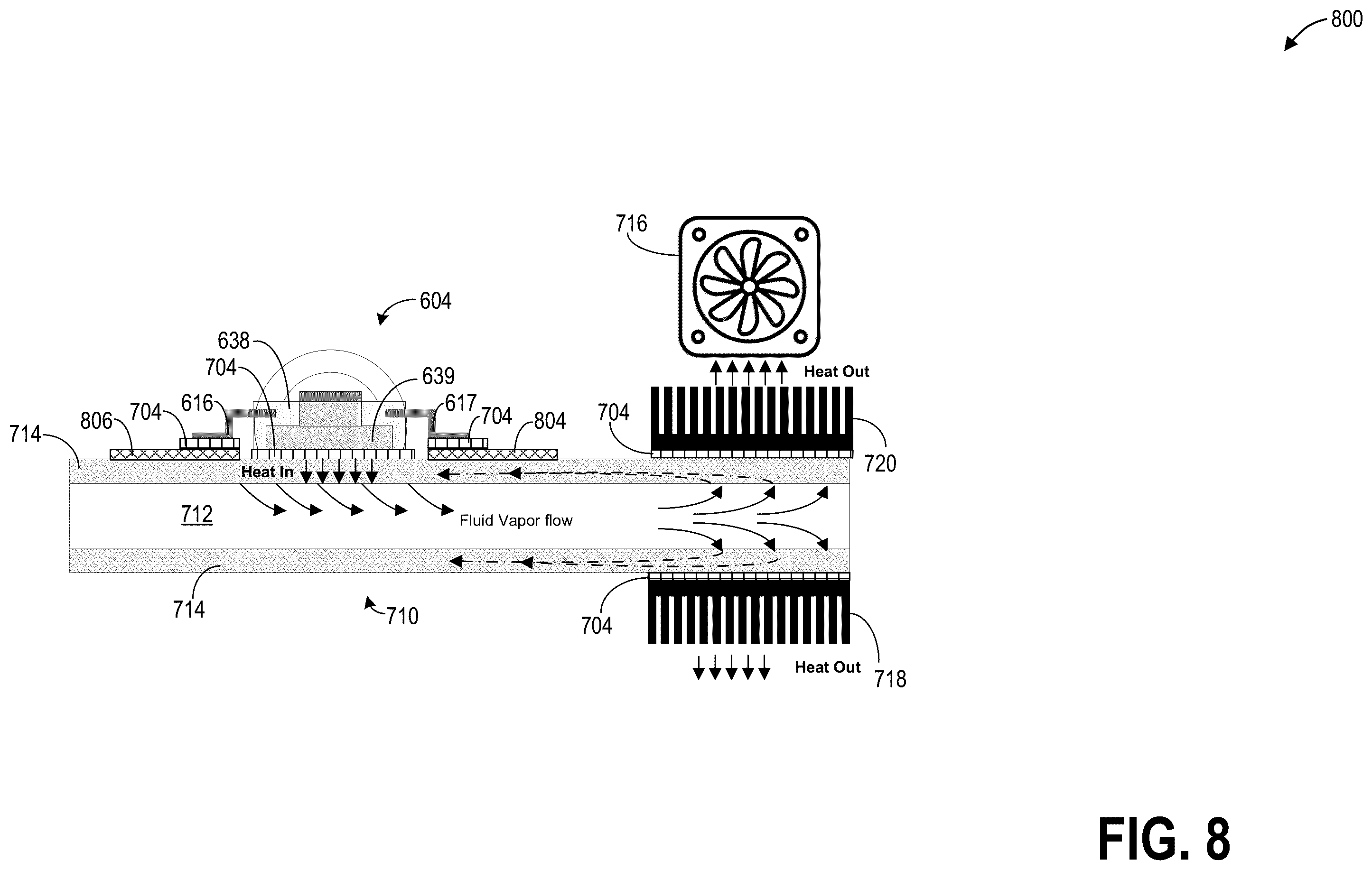 Patent US12496462 Figure 8 – Methods and systems for self-sterilizing touch screen