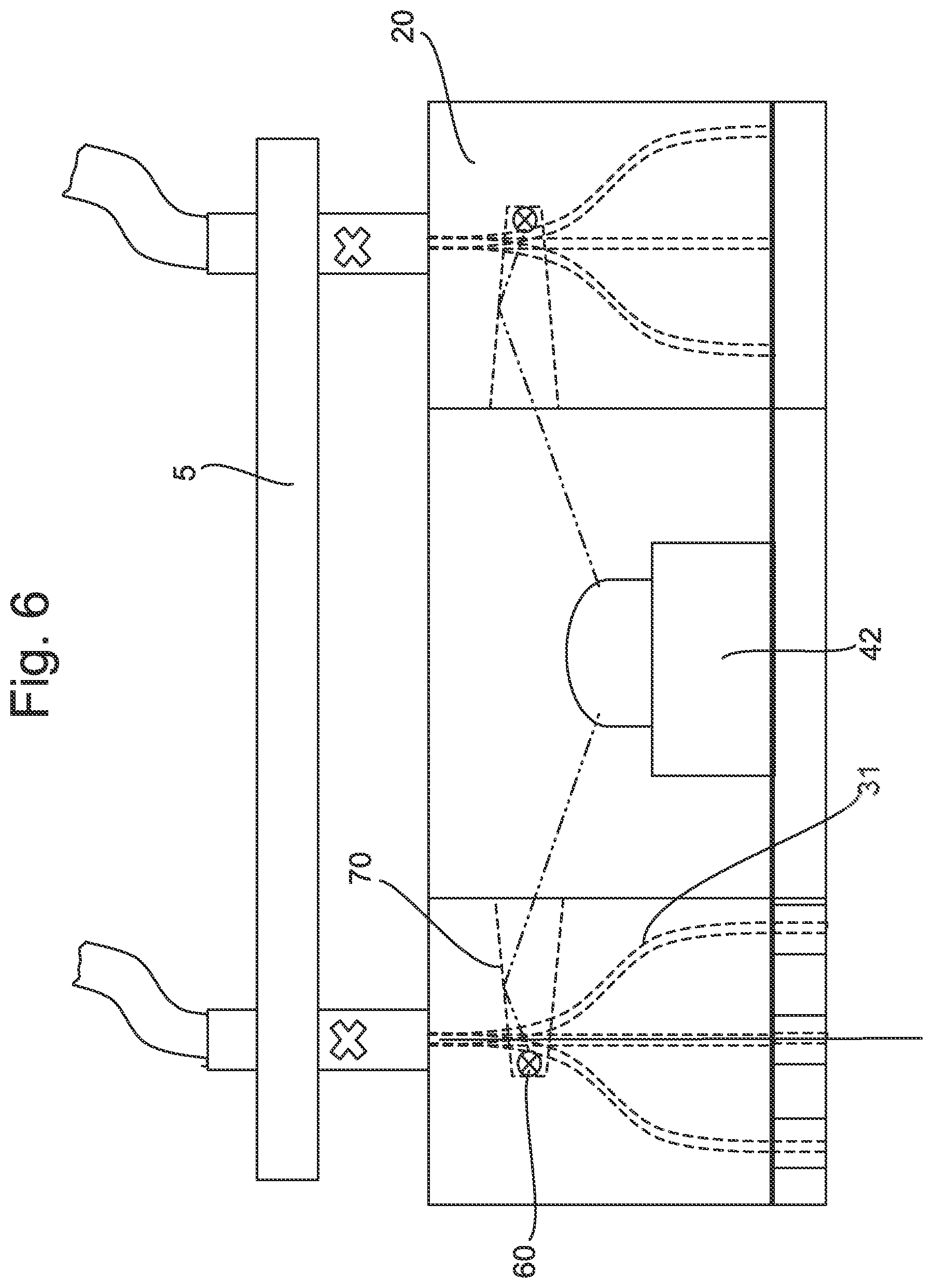 Patent US12496463 Figure 6 – Selector for remote medical element postioning