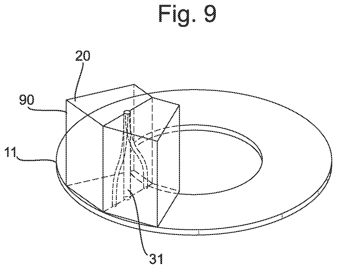 Patent US12496463 Figure 9 – Selector for remote medical element postioning