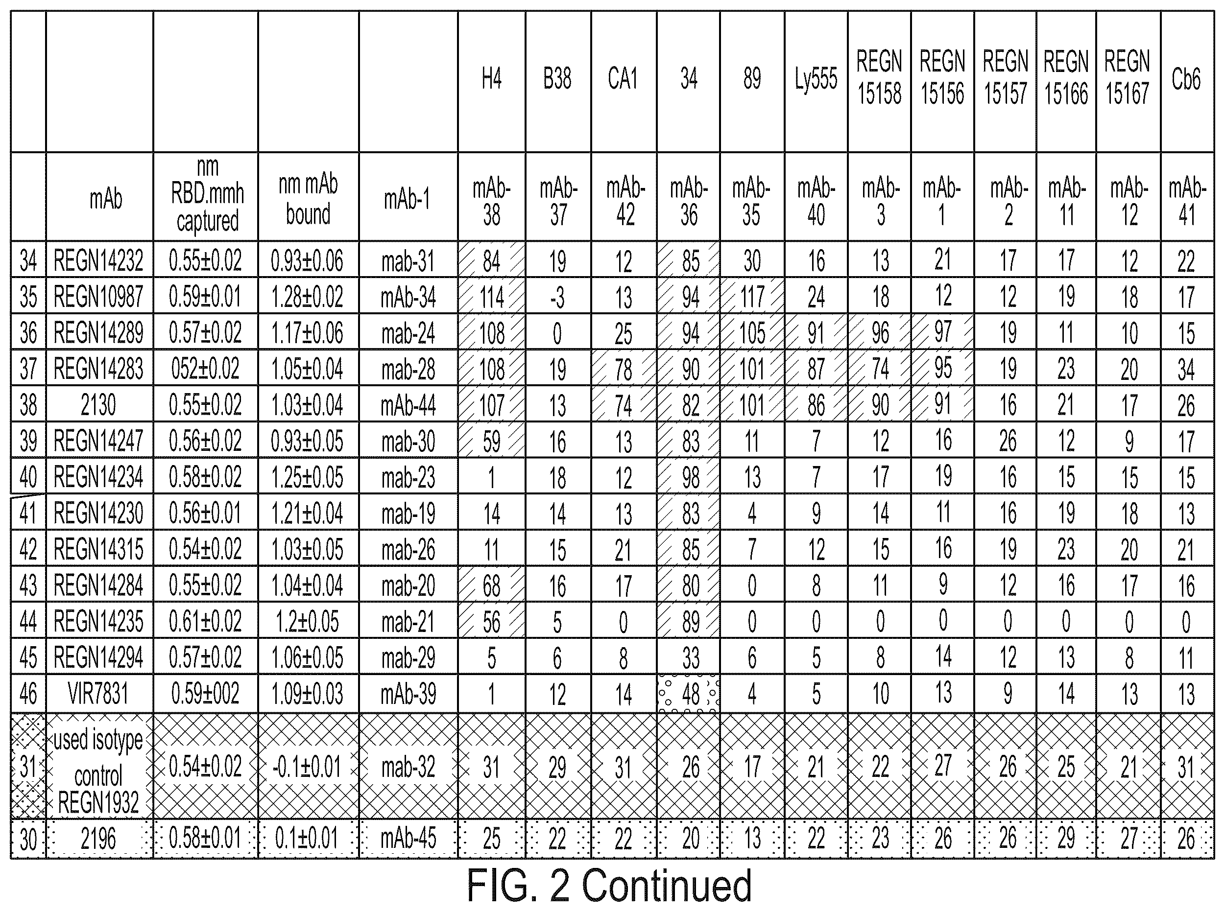 Patent US12496470 Figure 16 – Anti-SARS-CoV-2-spike glycoprotein antibodies and antigen-binding fragments