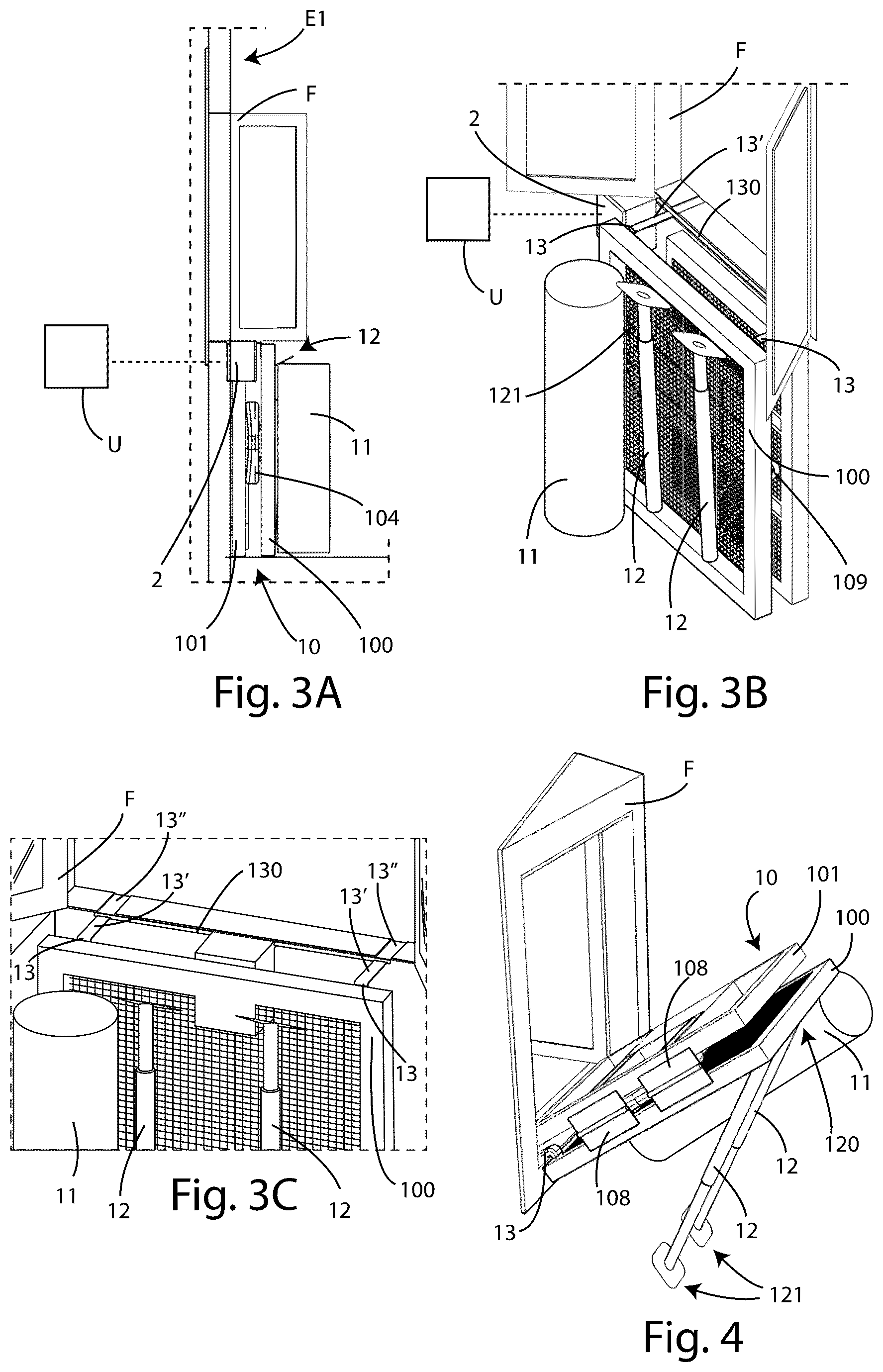 Patent US12496471 Figure 2 – Emergency evacuation system, an emergency evacuation unit and operation method of such system