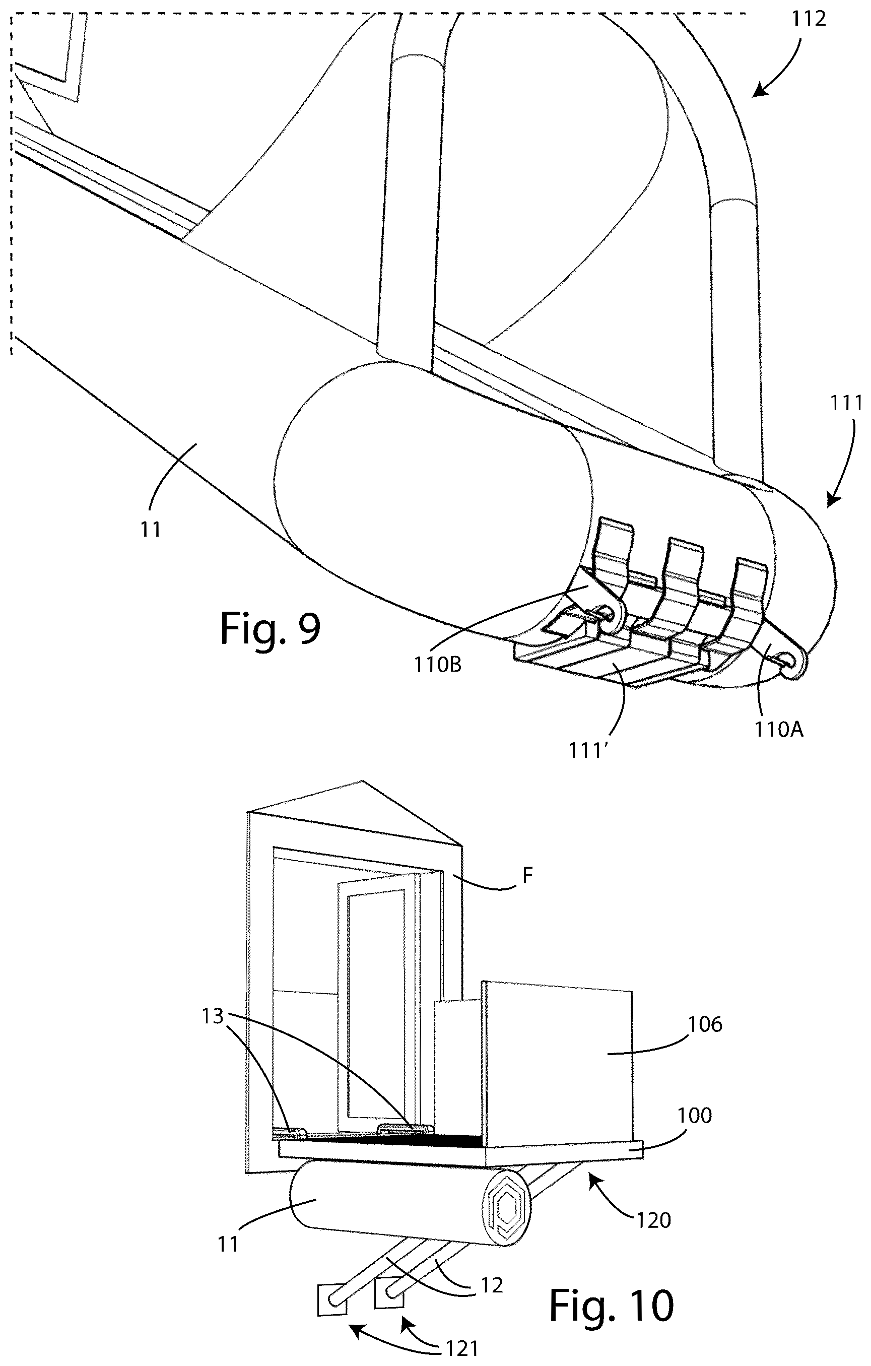 Patent US12496471 Figure 5 – Emergency evacuation system, an emergency evacuation unit and operation method of such system