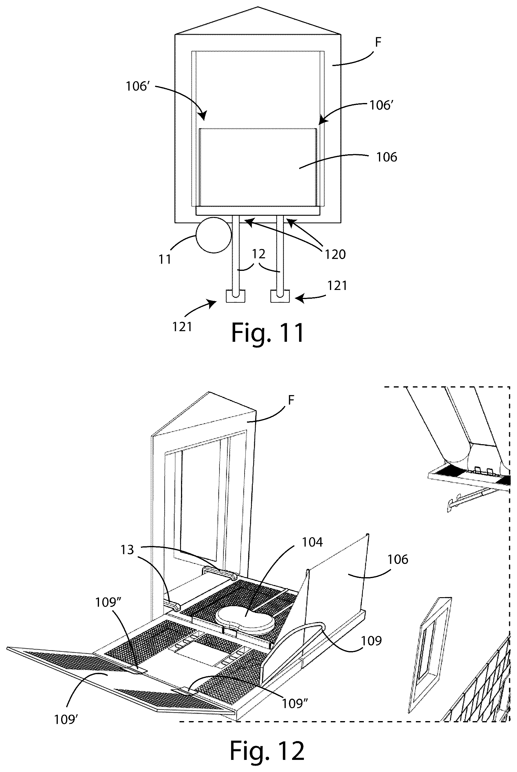 Patent US12496471 Figure 6 – Emergency evacuation system, an emergency evacuation unit and operation method of such system