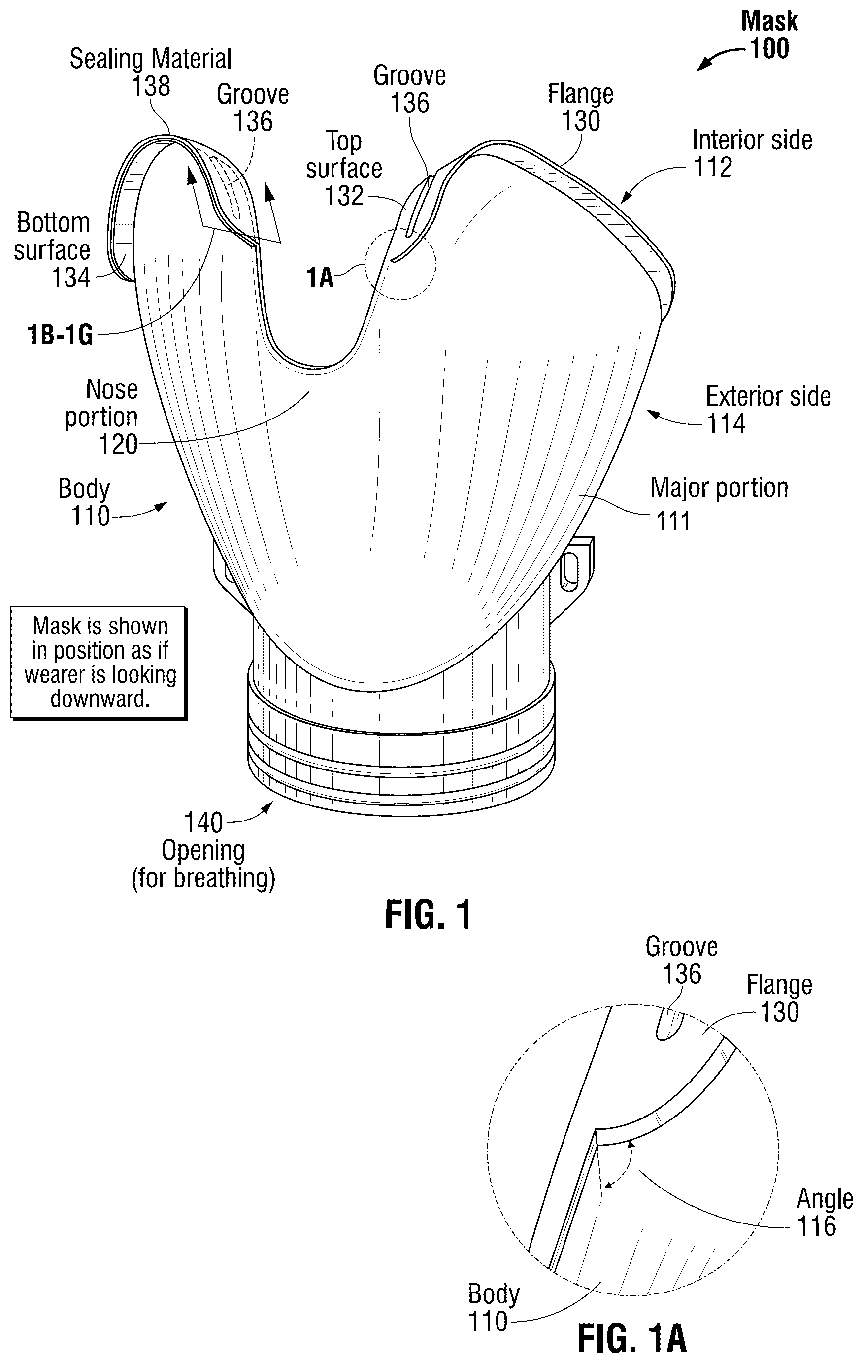 Patent US12496472 Figure 1 – Cold sterilizable protective mask