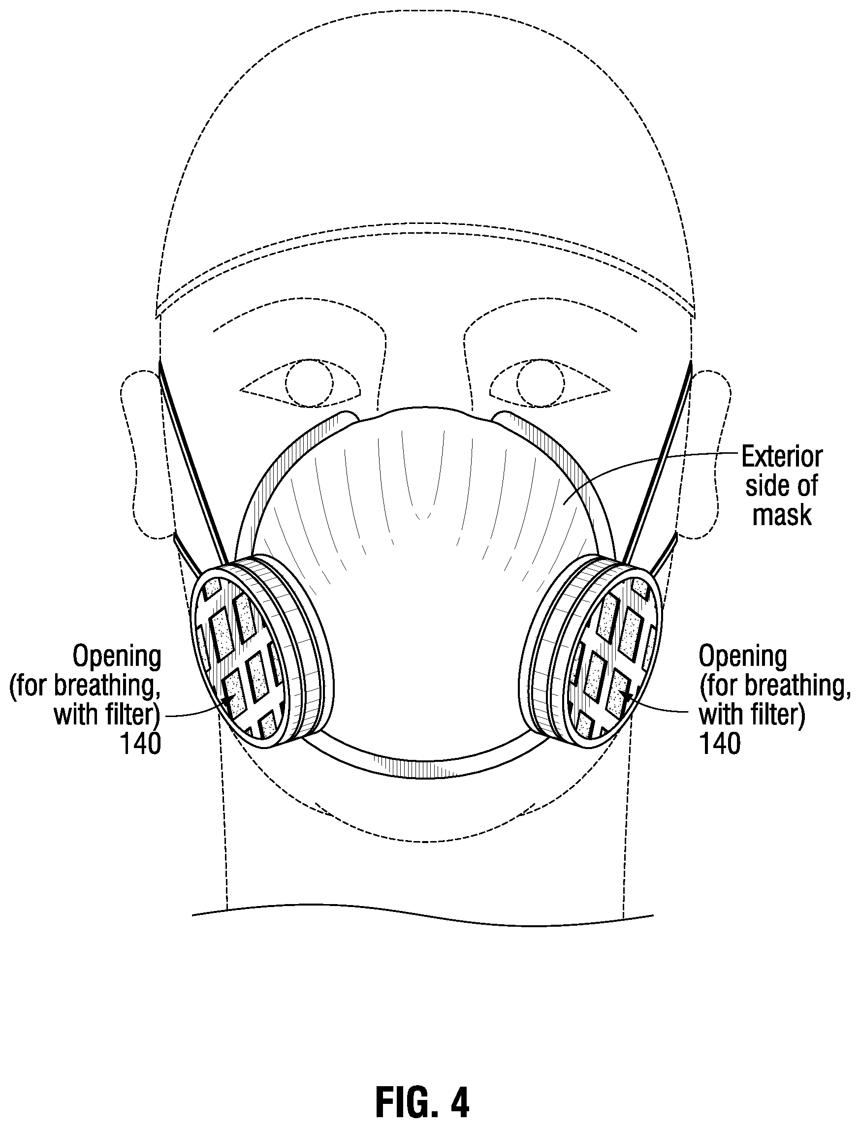 Patent US12496472 Figure 5 – Cold sterilizable protective mask