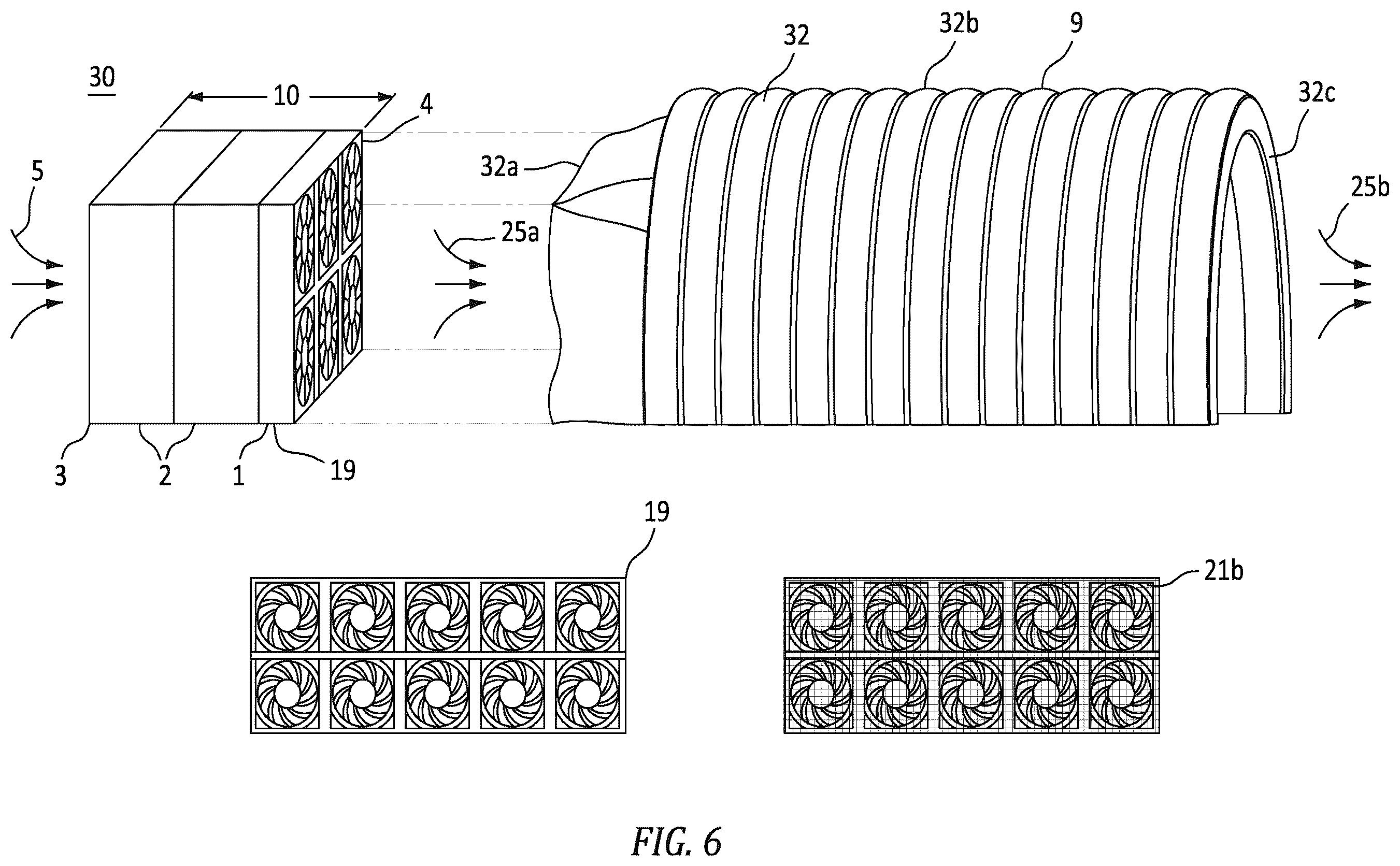 Patent US12496474 Figure 5 – Maskless respiratory and eye protection device for aerosols and vapors including chemical, biological, radiological, and nuclear (CBRN) contaminants