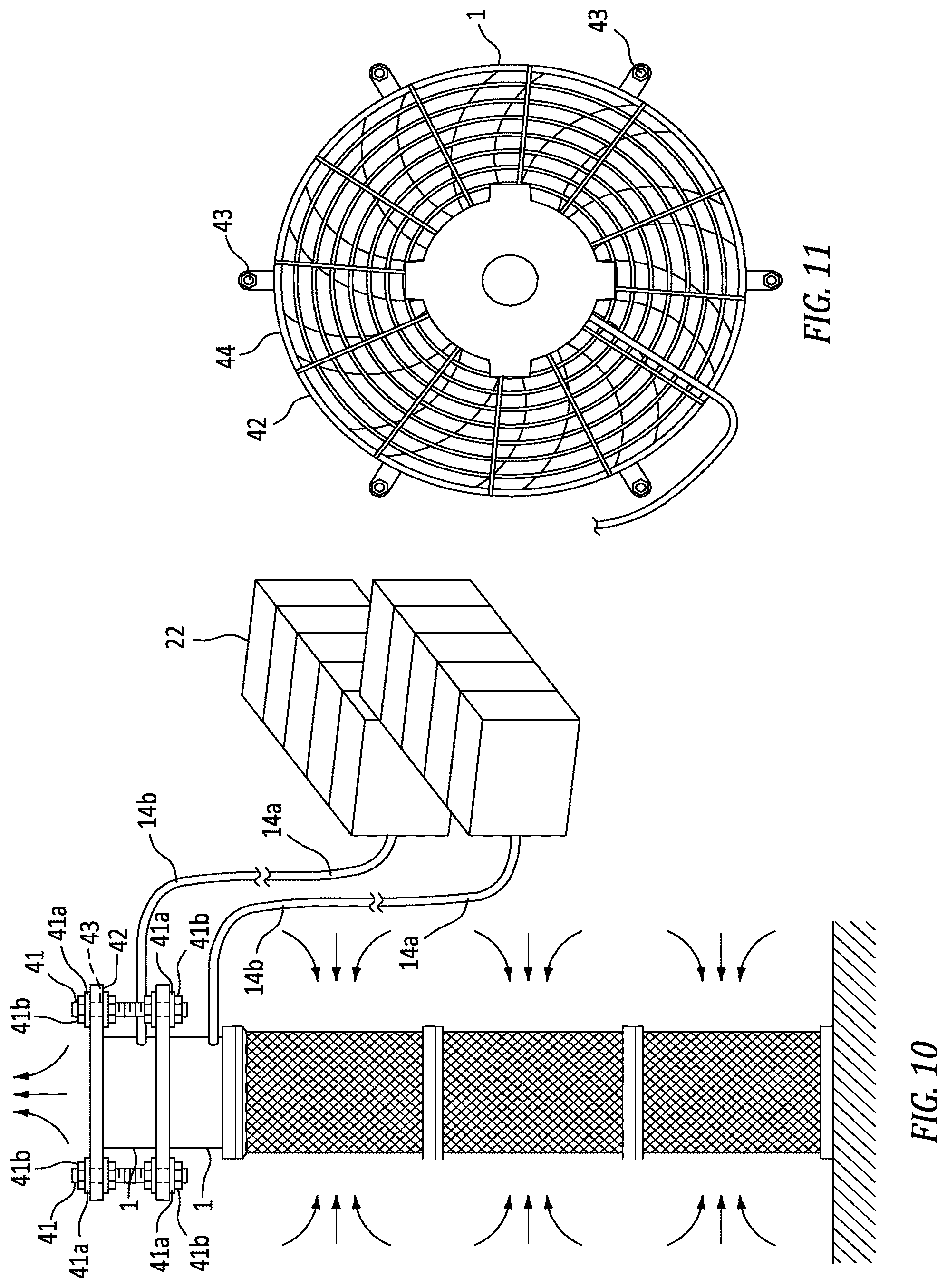 Patent US12496474 Figure 9 – Maskless respiratory and eye protection device for aerosols and vapors including chemical, biological, radiological, and nuclear (CBRN) contaminants