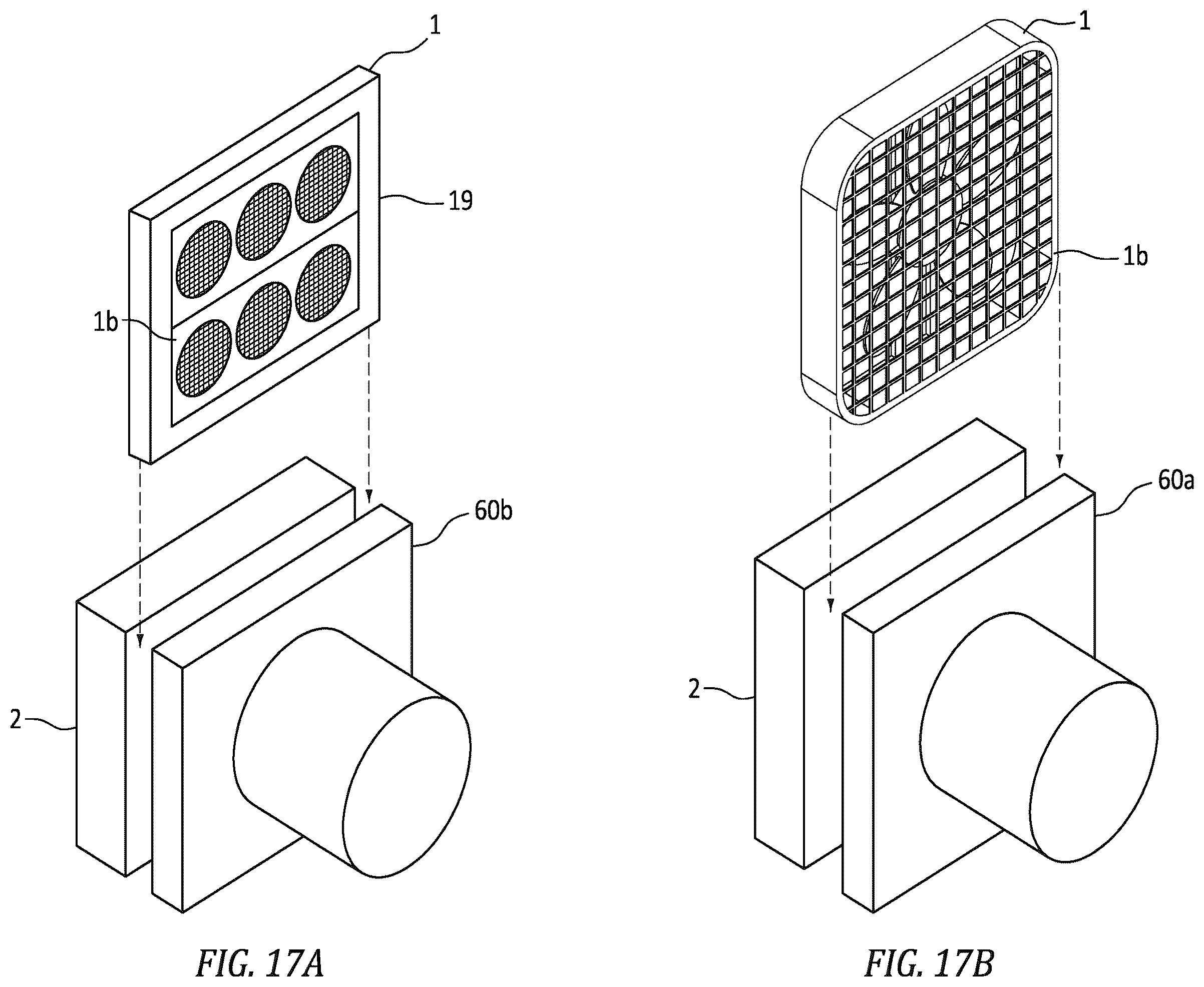Patent US12496474 Figure 14 – Maskless respiratory and eye protection device for aerosols and vapors including chemical, biological, radiological, and nuclear (CBRN) contaminants